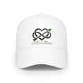 Low Profile Baseball Cap — Love Like It’s No Tomorrow Embroidered Heart Arrow Logo (EST 2026)