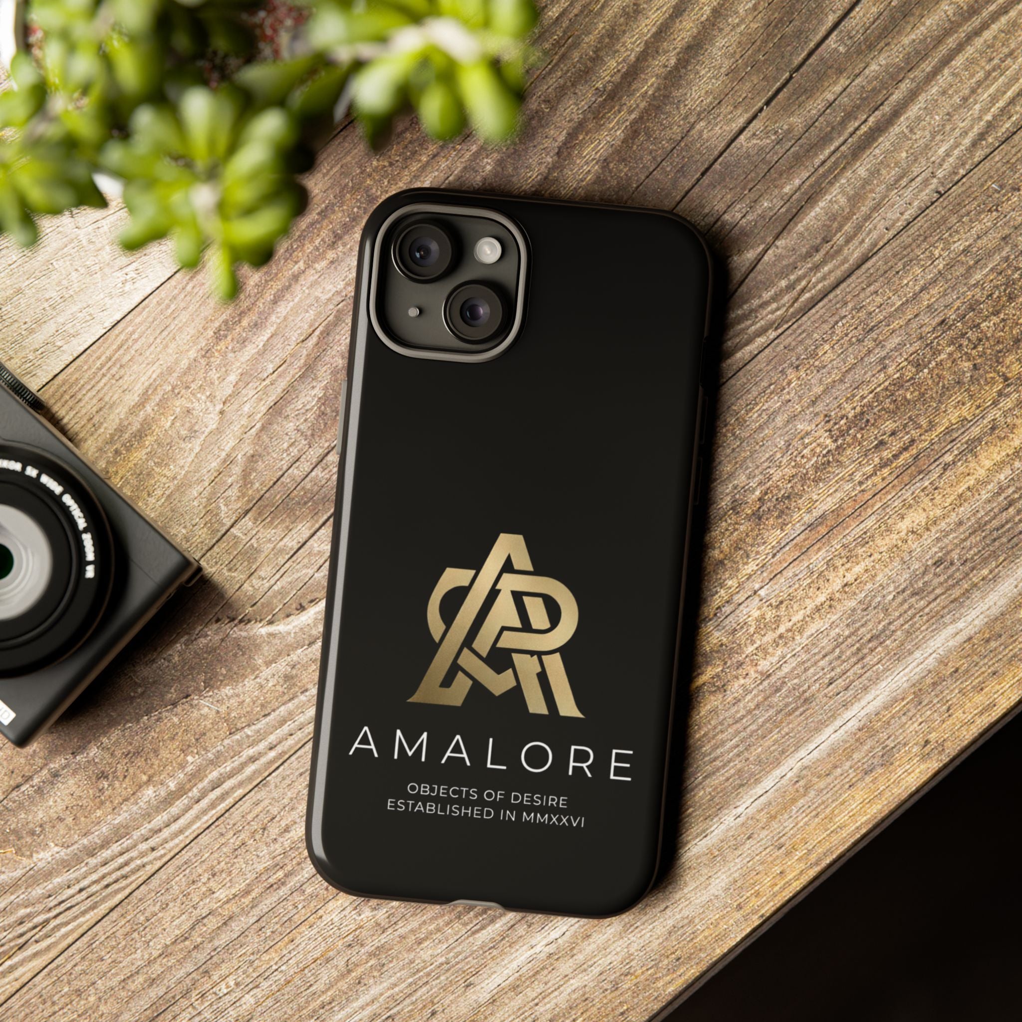 Amalore Designer - Gold Symbol - Cell Phone Case/ Cover