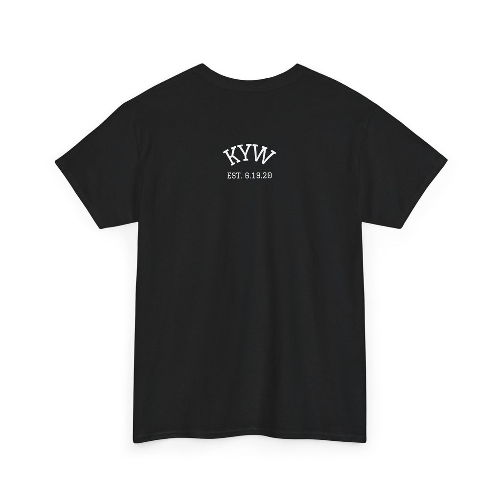 KYW — Inspirational White Crown Graphic Tee
