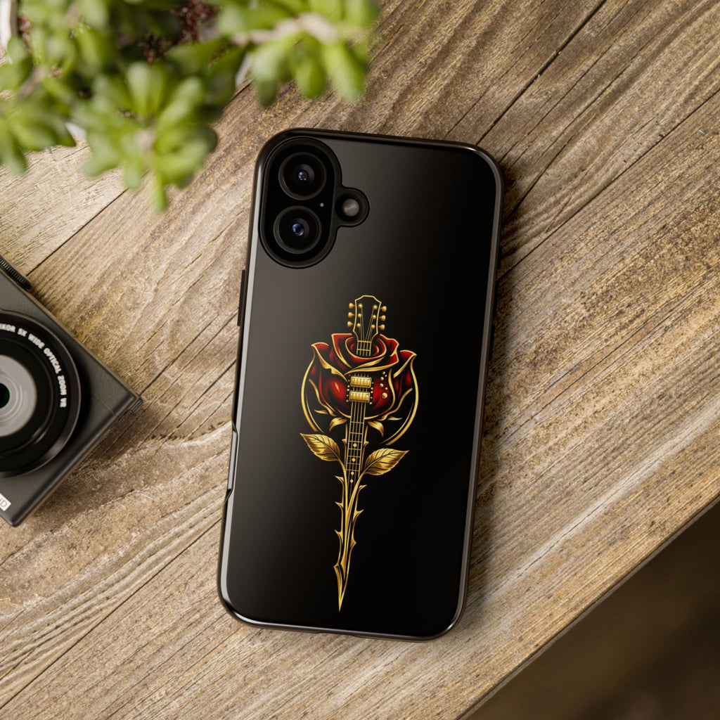 Guitar Rose by Know Your Worth 61920 - Cell Phone Case/ Cover