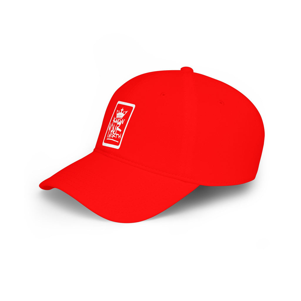 Know Your Worth Emblem - Low Profile Baseball Cap