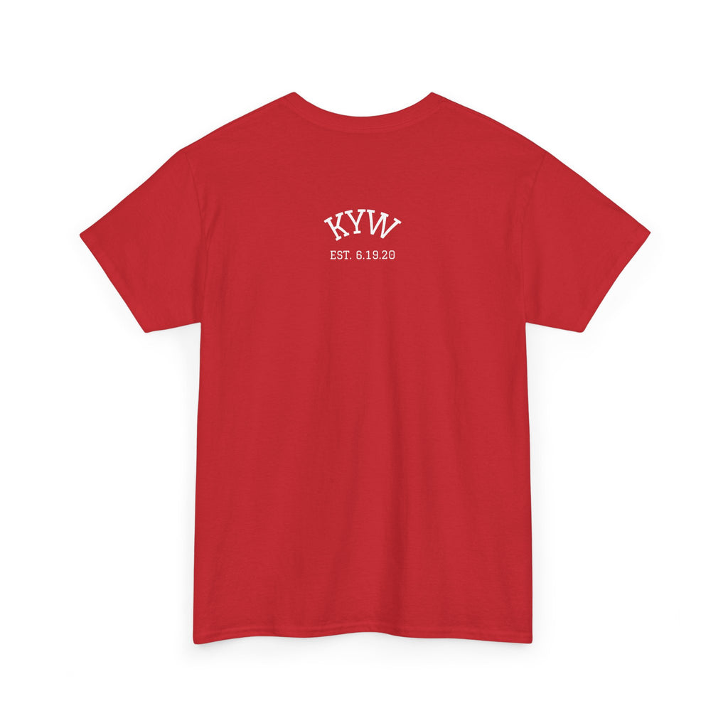 KYW — Inspirational White Crown Graphic Tee