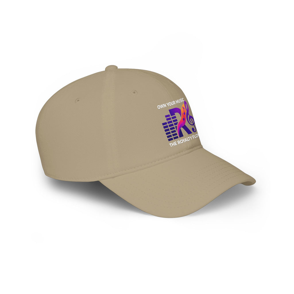 The Royalty Flow Music Logo - Low Profile Baseball Cap