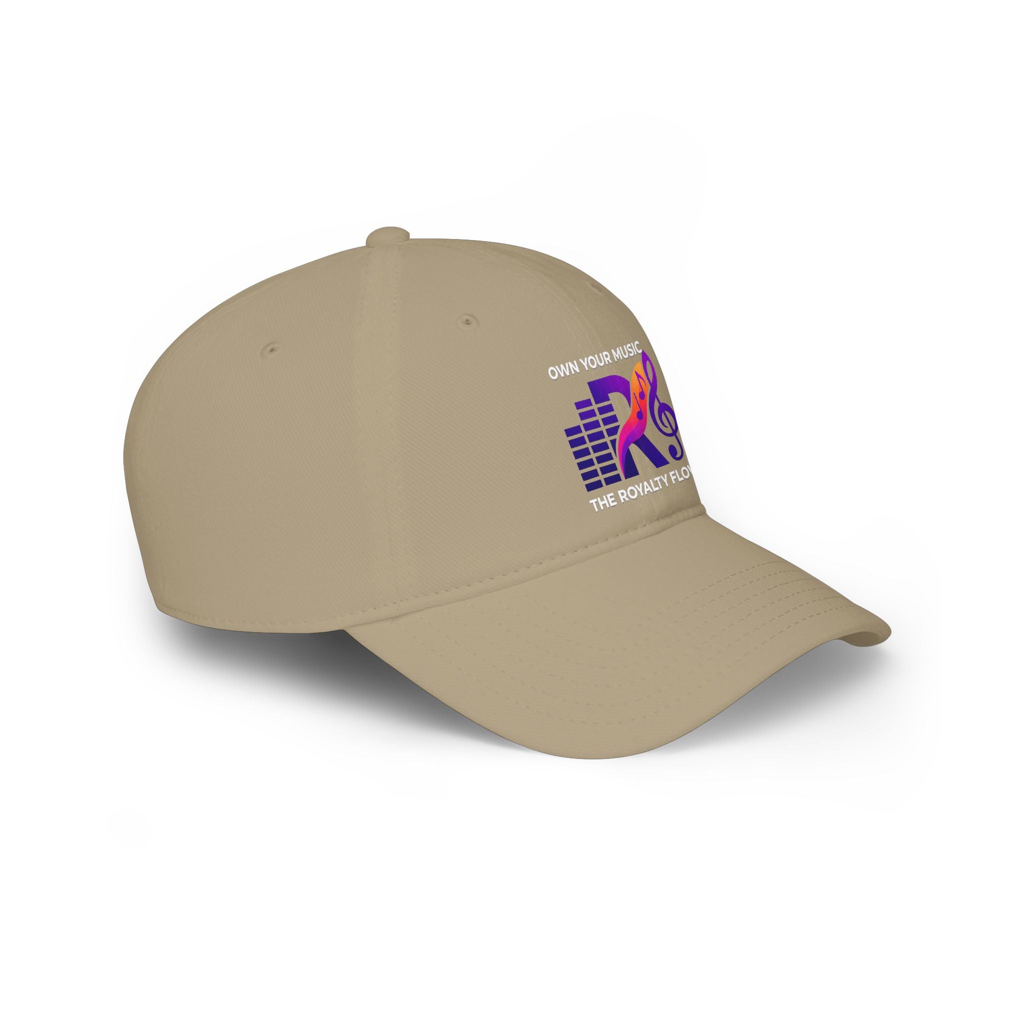 The Royalty Flow Music Logo - Low Profile Baseball Cap
