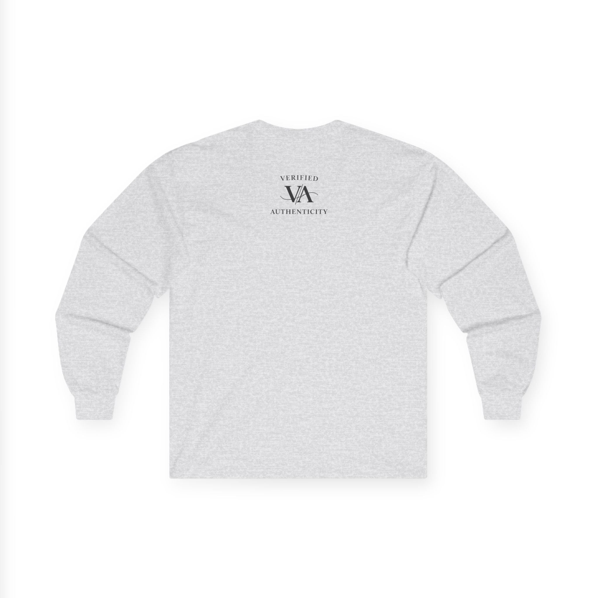 Long Sleeve Tee — "Verified Authenticity" Linear Logo