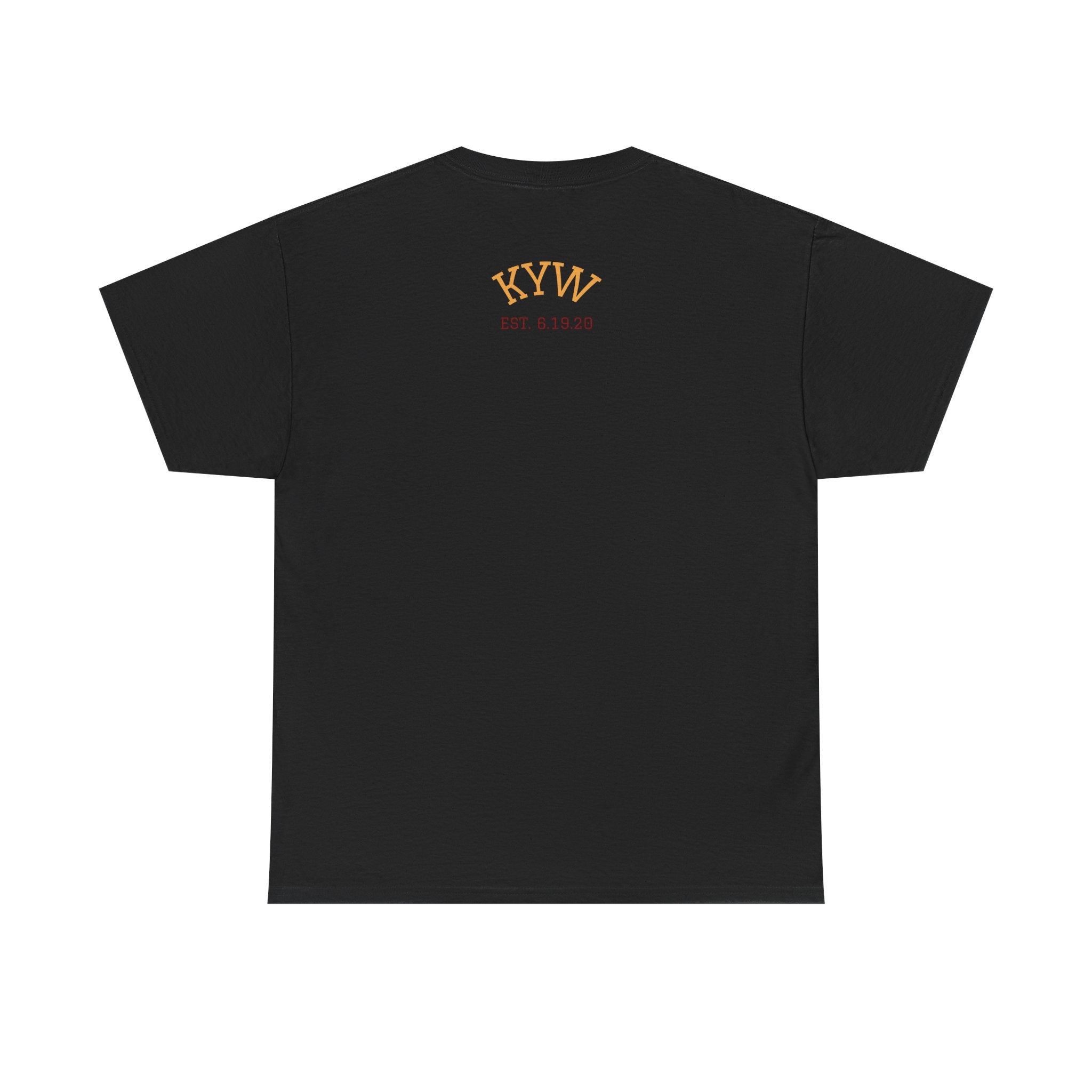 KYW — Inspirational Gold & Burgundy Crown Graphic Tee