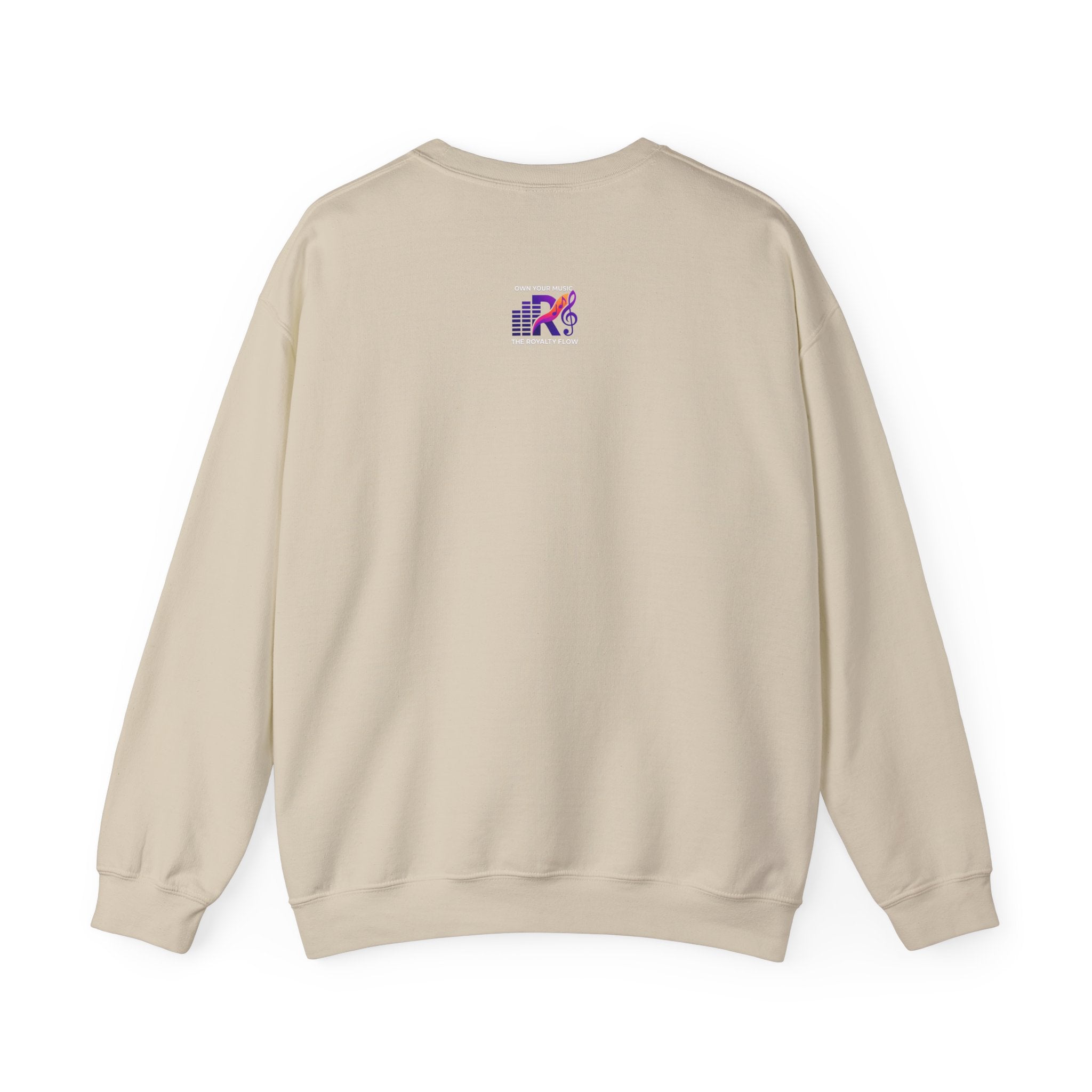 The Royalty Flow by KYW - Music Logo - Crewneck Sweatshirt