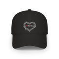 I Love Music Theory - Black Low Profile Baseball Cap