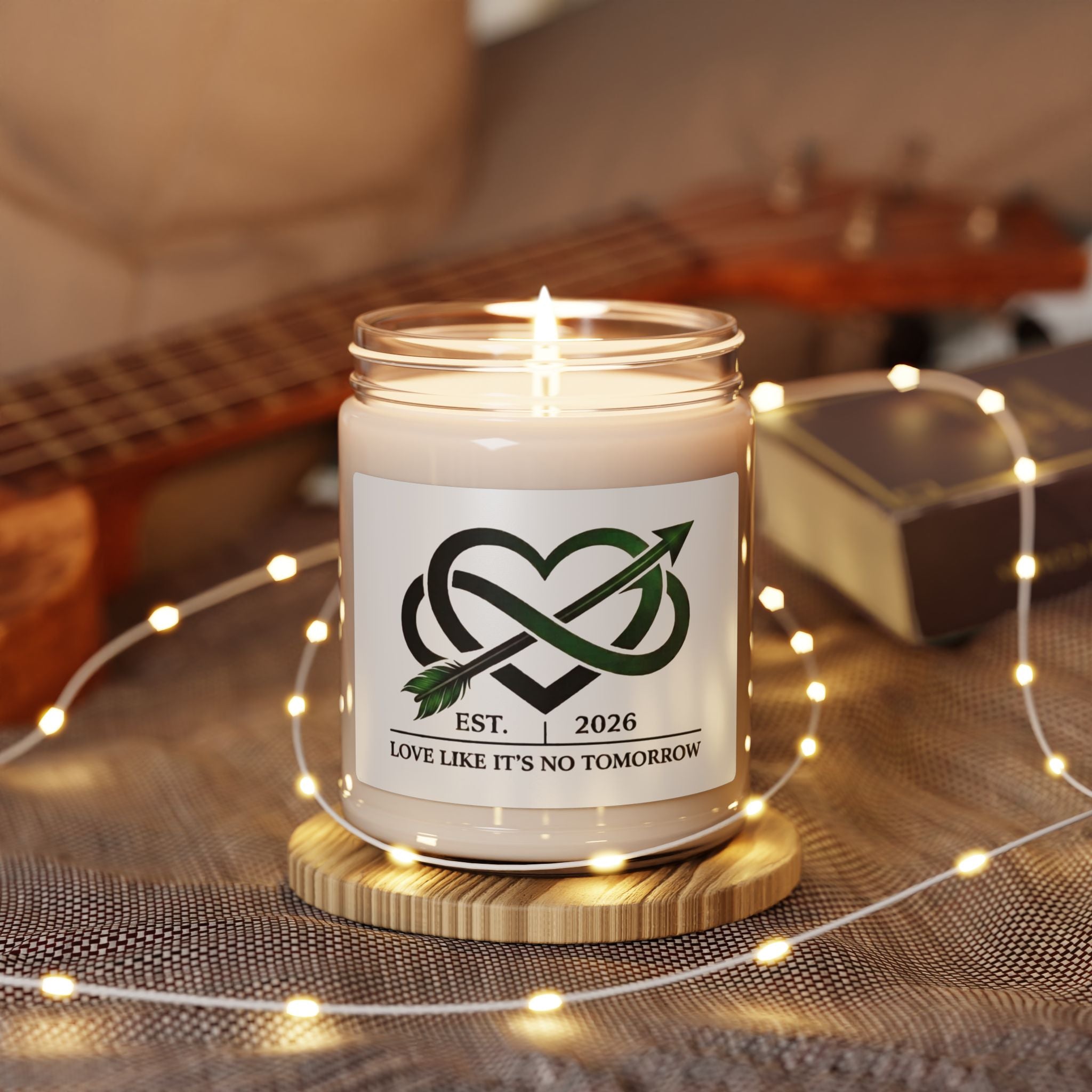 Love Like It's No Tomorrow - Soy Candle by Know Your Worth – 9oz Scented Jar