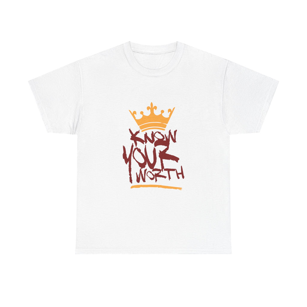 KYW — Inspirational Gold & Burgundy Crown Graphic Tee