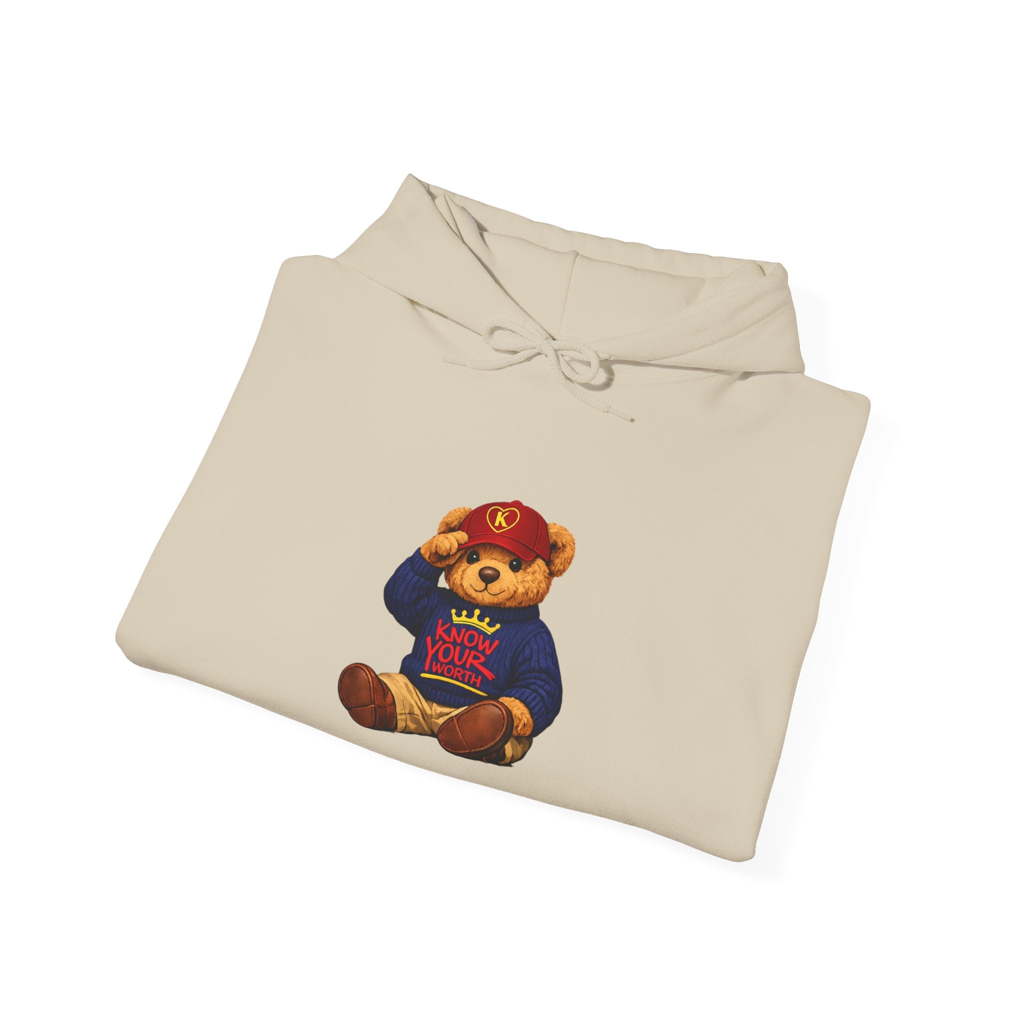 KYW — Inspirational Big Teddy Bear Graphic Hoodie