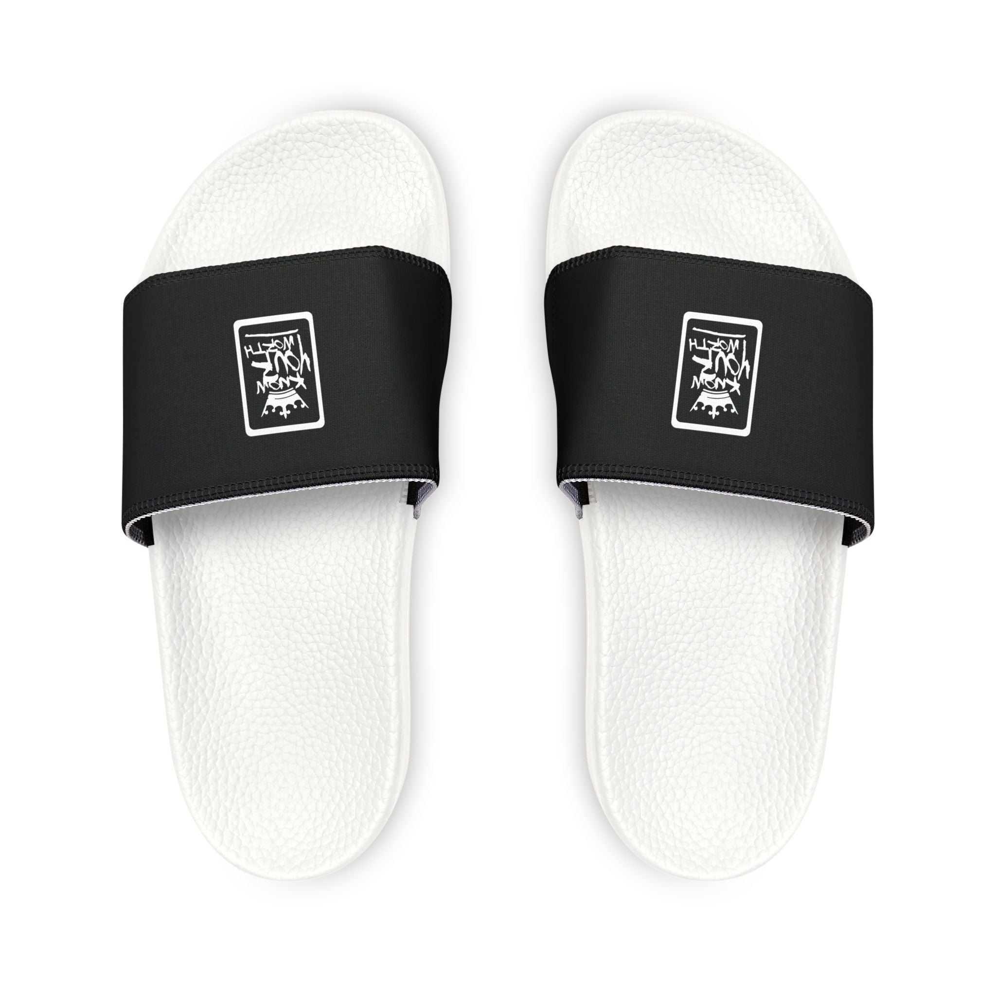 Men's Know Your Worth - Crown Slide with Removable Strap — Vintage