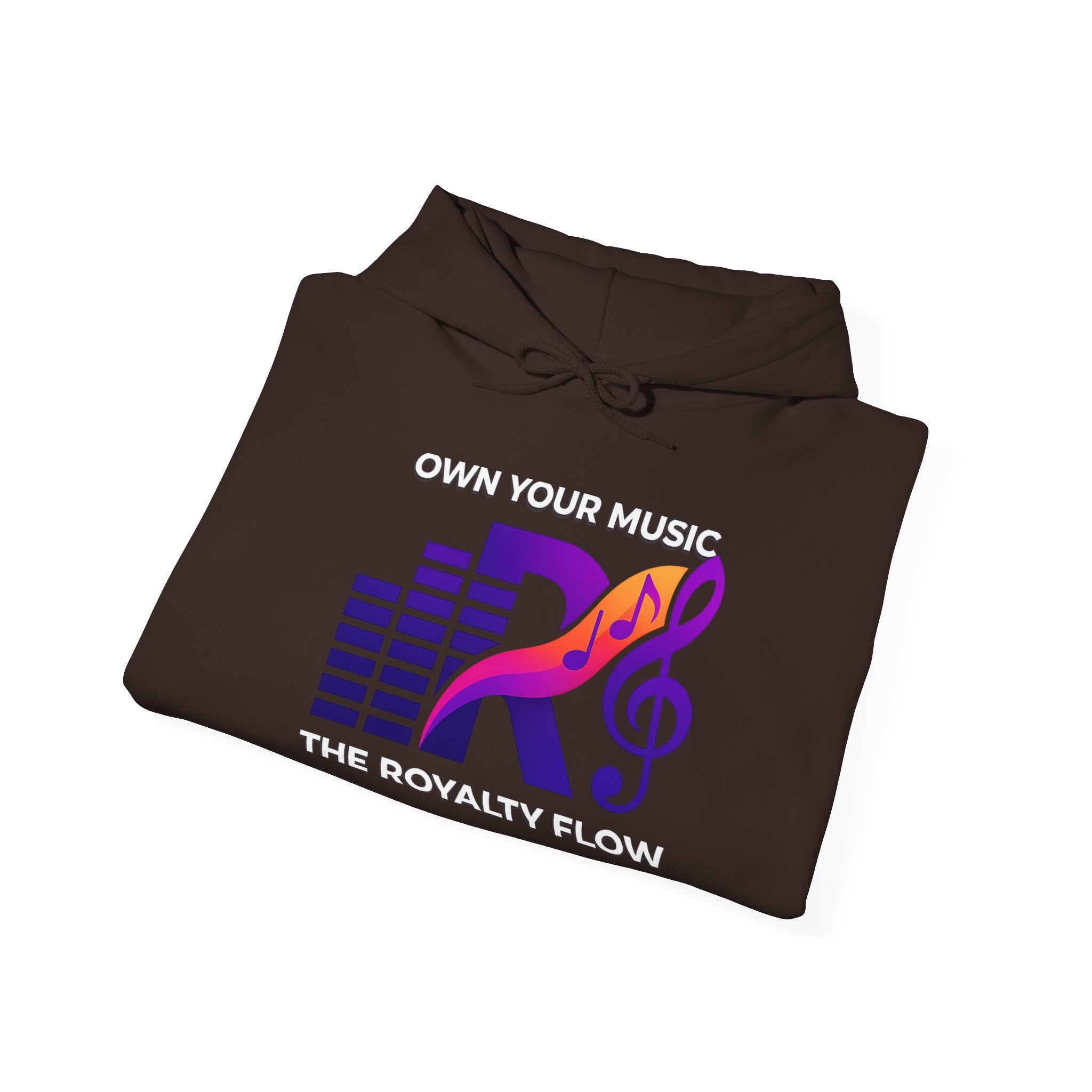 The Royalty Flow Hoodie by KYW — Music Logo - Pullover