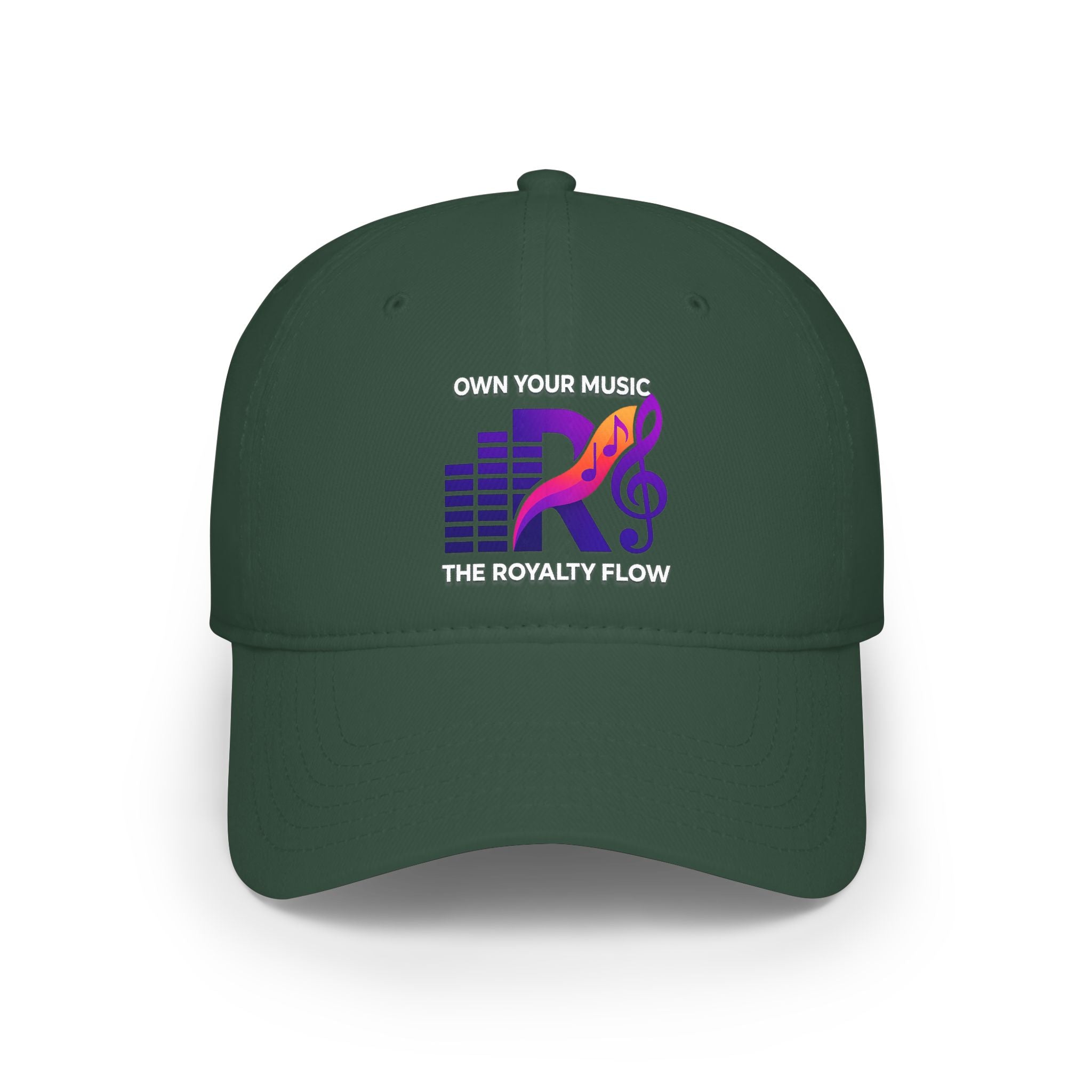 The Royalty Flow Music Logo - Low Profile Baseball Cap