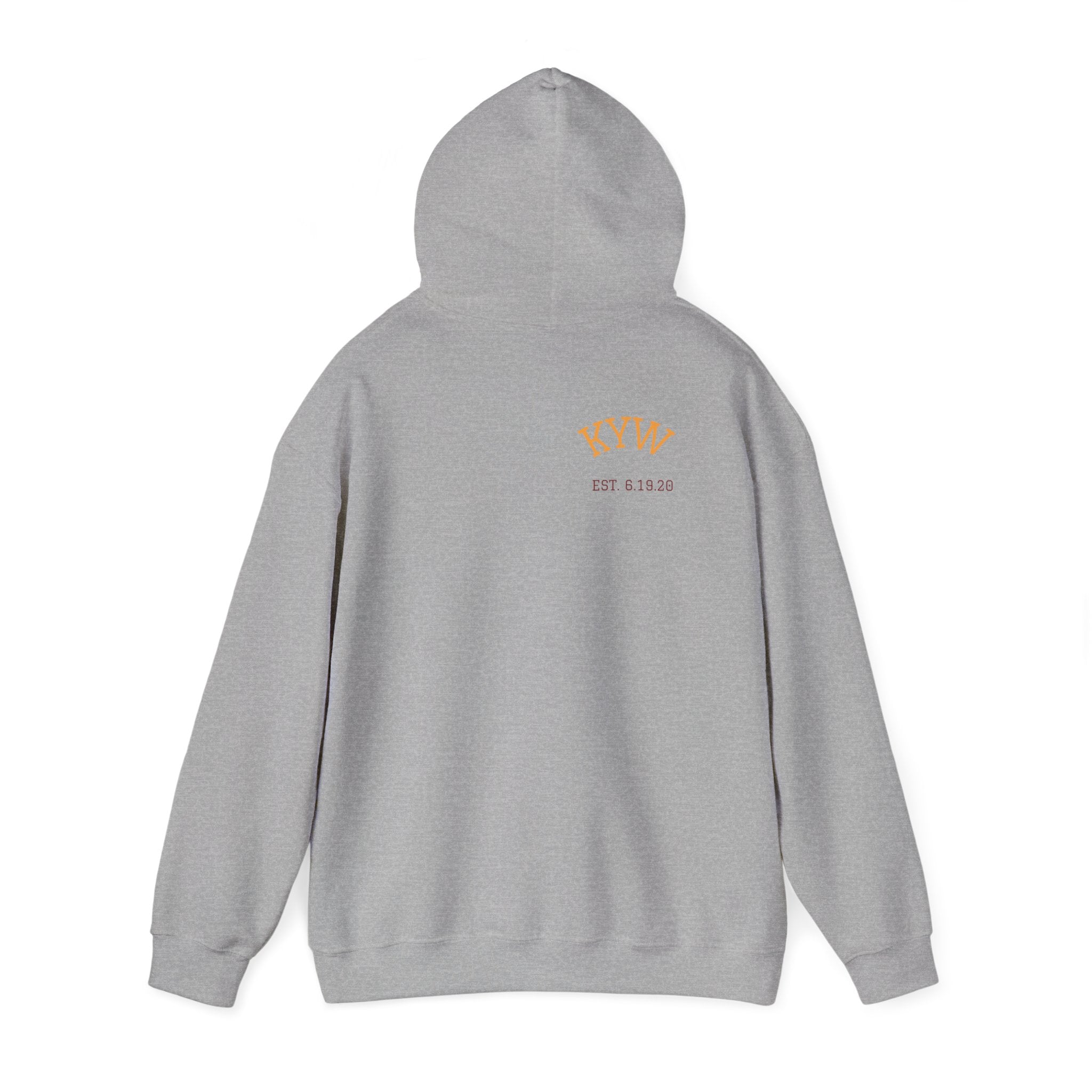 KYW — Inspirational Black Crown Graphic Hoodie