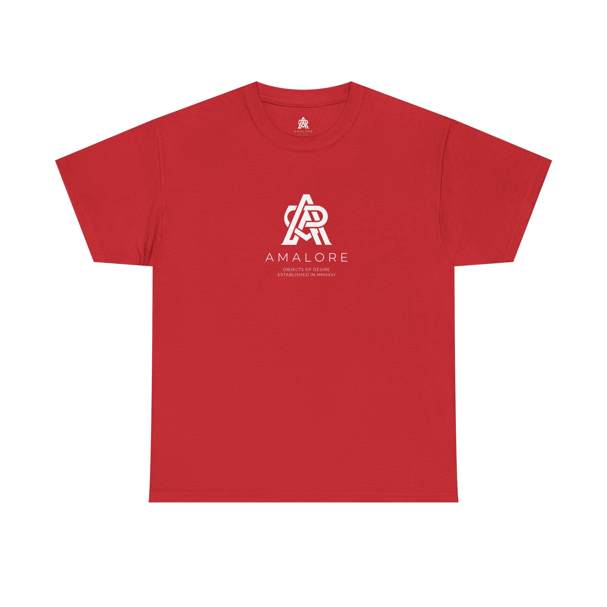 Amalore Designer Tee — Inspirational White Crown Graphic Tee