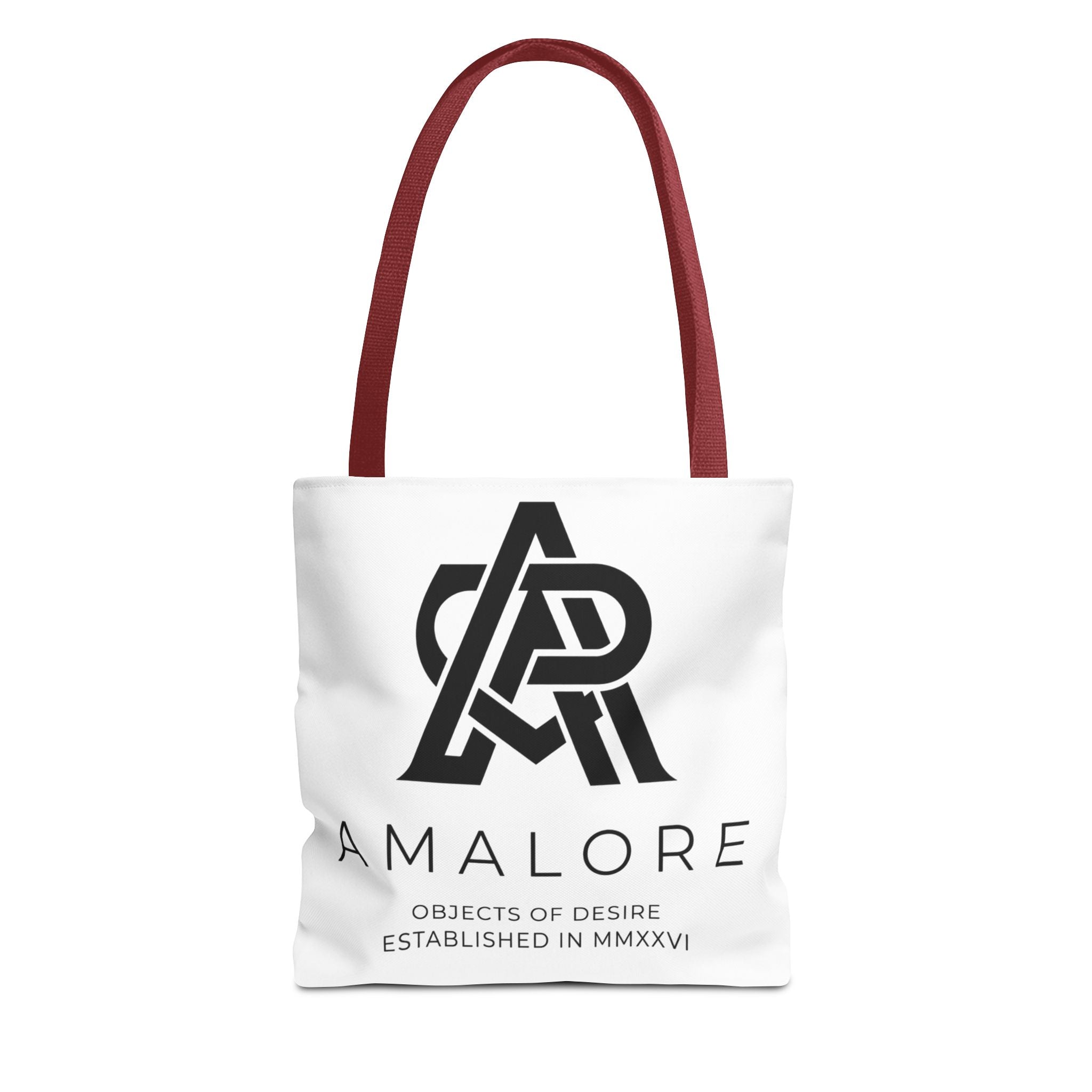 Amalore Designer Tote Bag — Minimalist Branded Canvas Tote