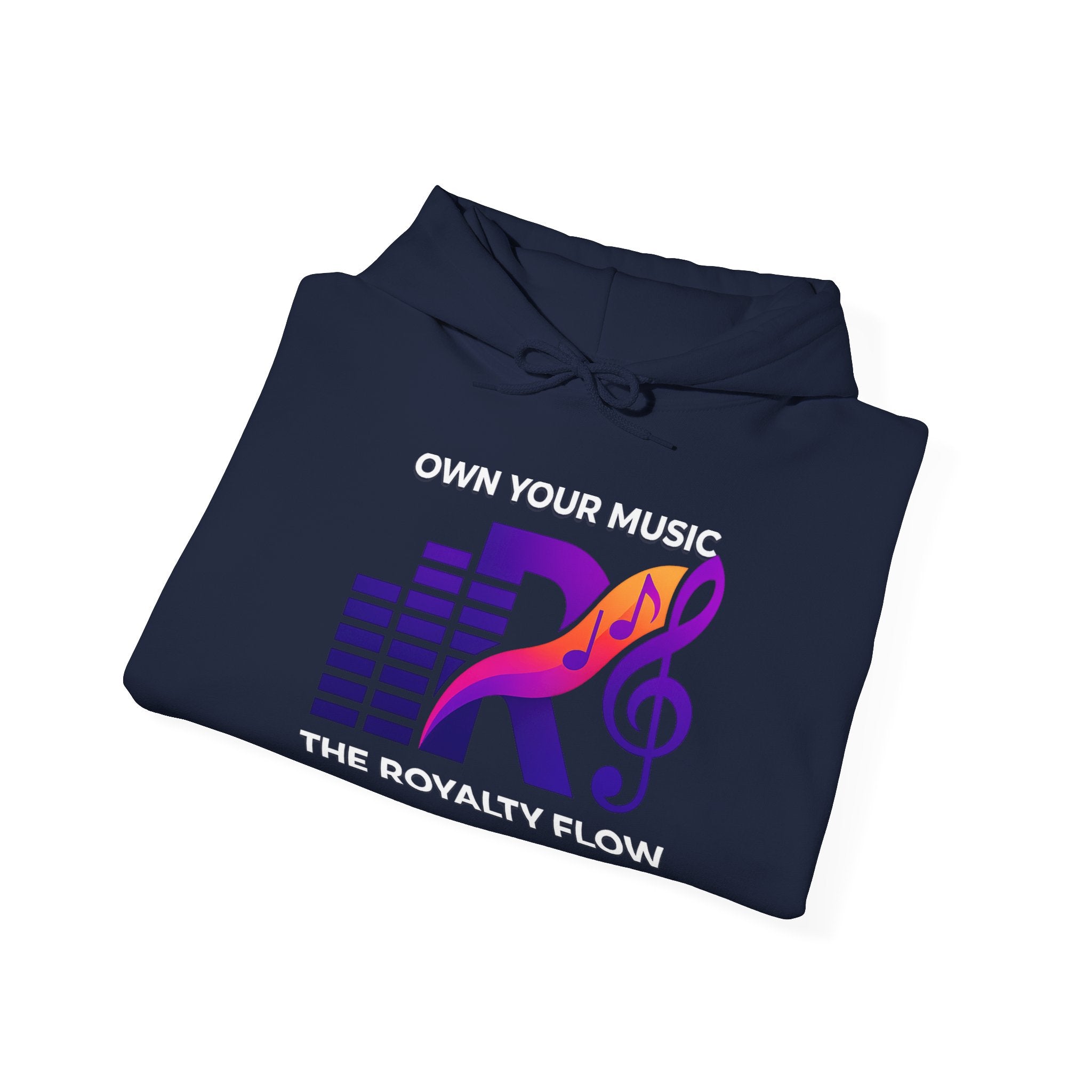 The Royalty Flow Hoodie by KYW — Music Logo - Pullover