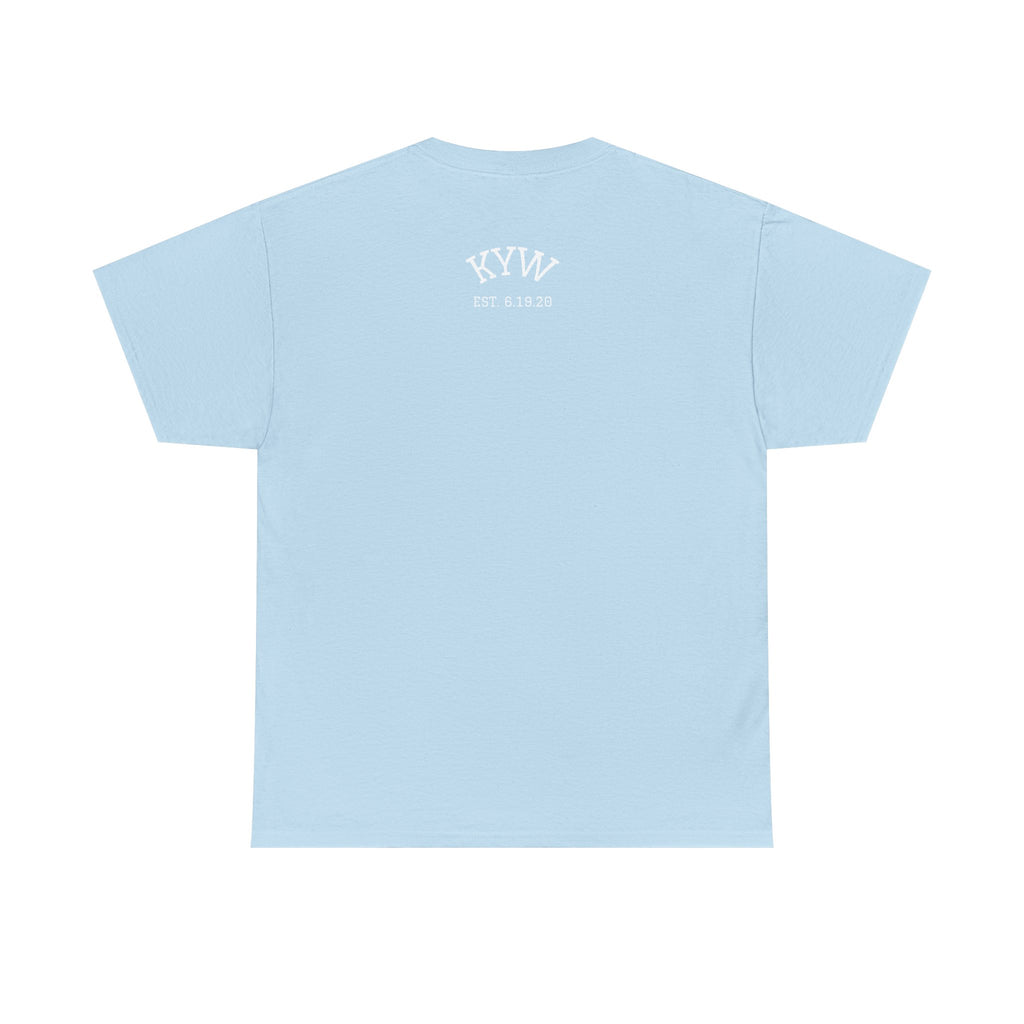 KYW — Inspirational White Crown Graphic Tee