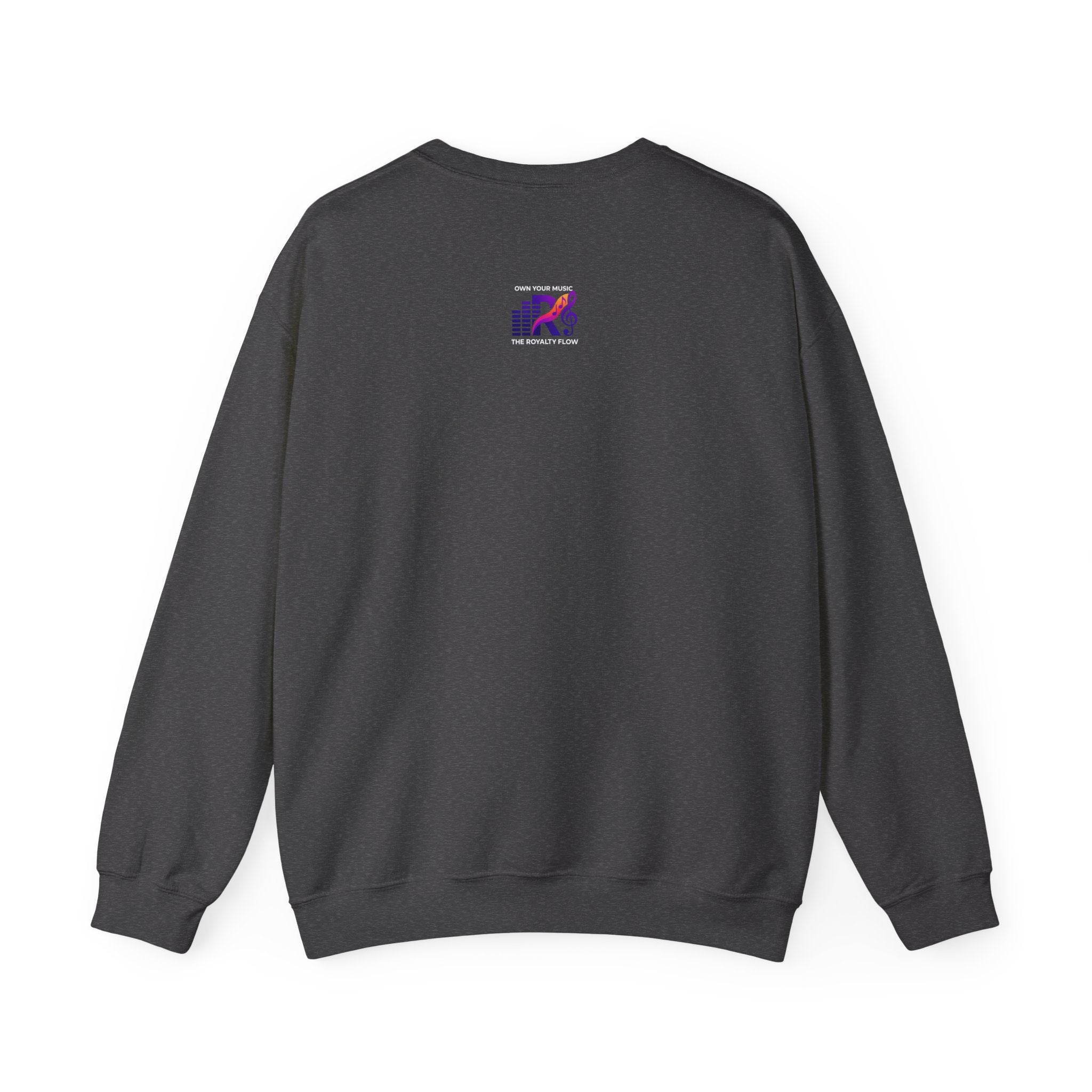The Royalty Flow by KYW - Music Logo - Crewneck Sweatshirt