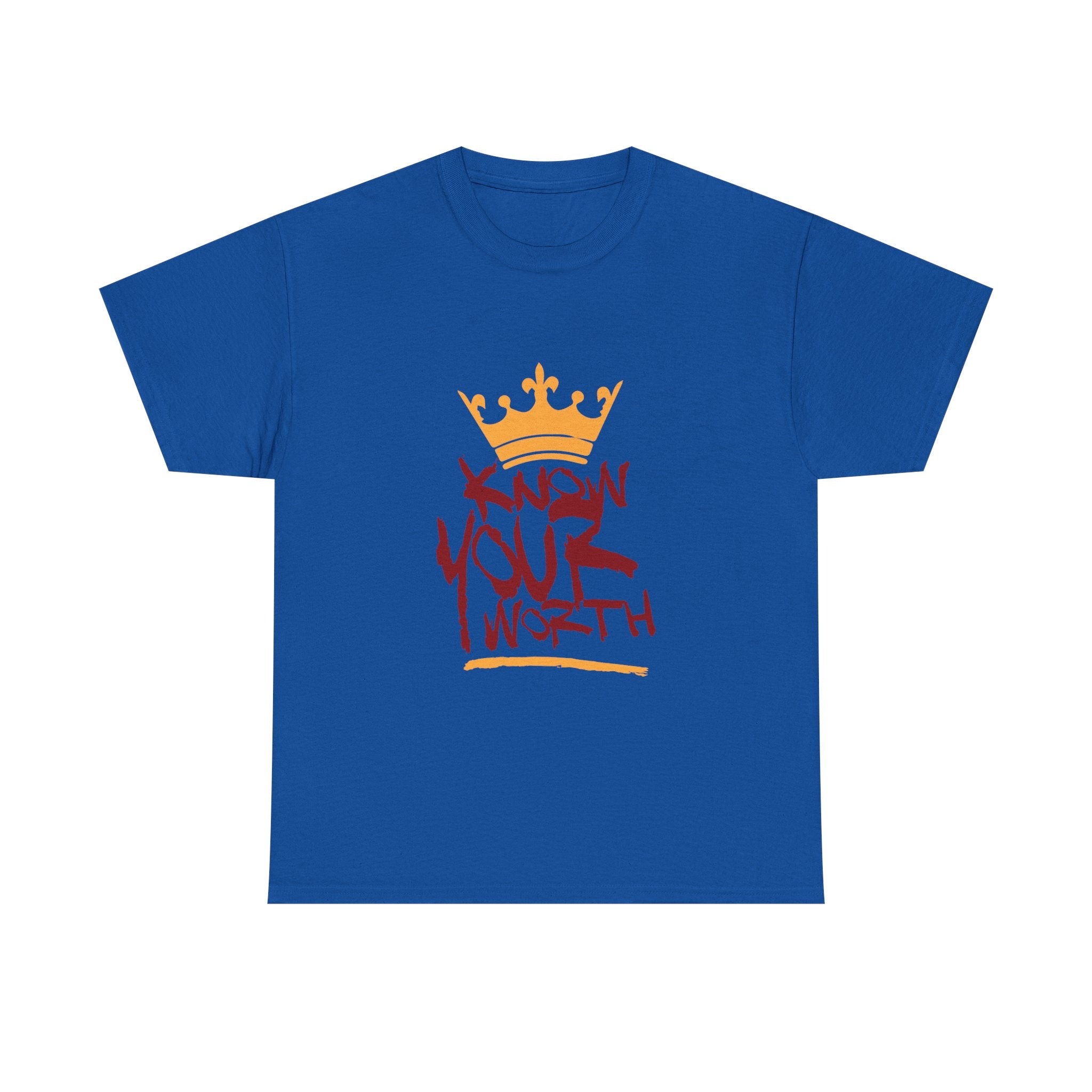 KYW — Inspirational Gold & Burgundy Crown Graphic Tee