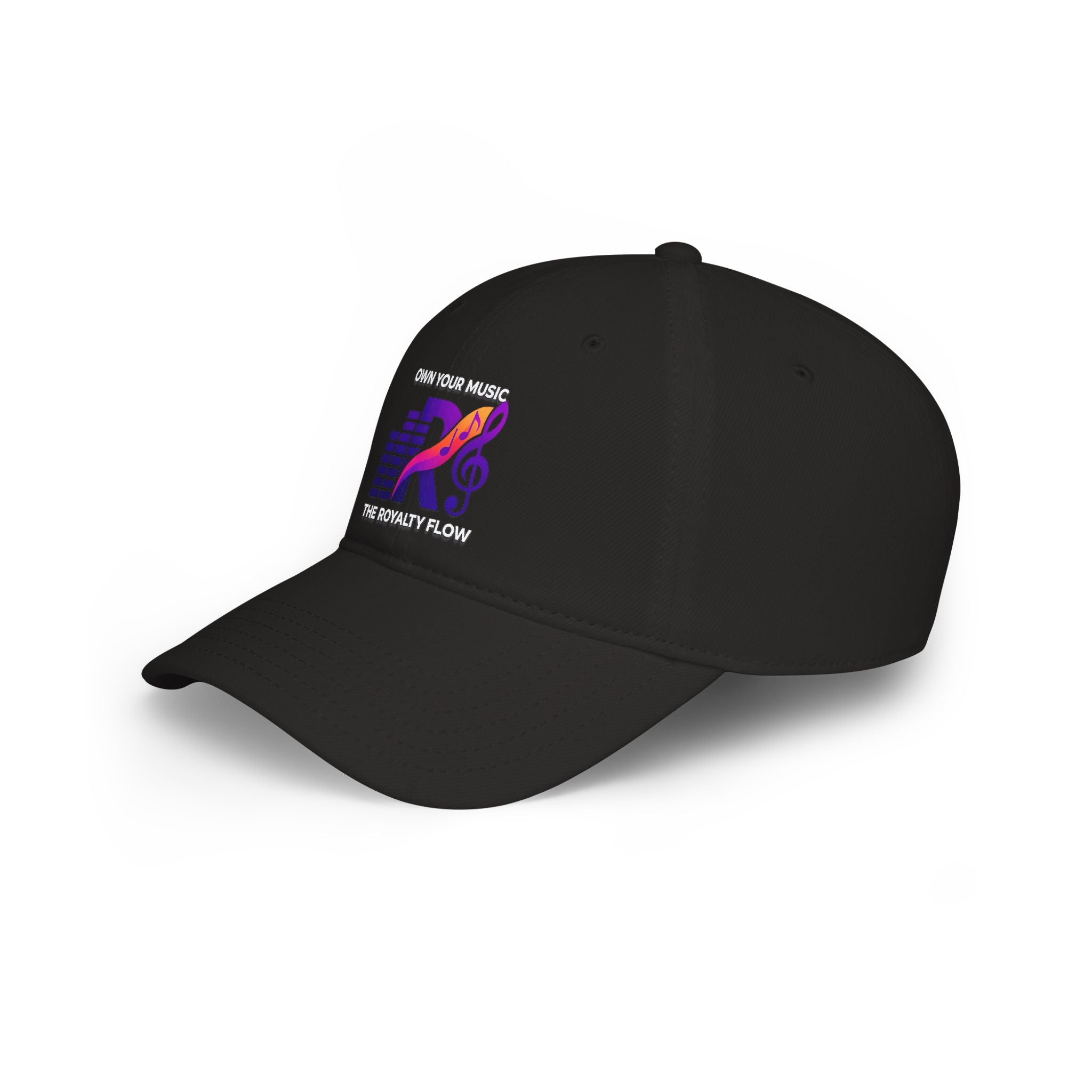 The Royalty Flow Music Logo - Low Profile Baseball Cap
