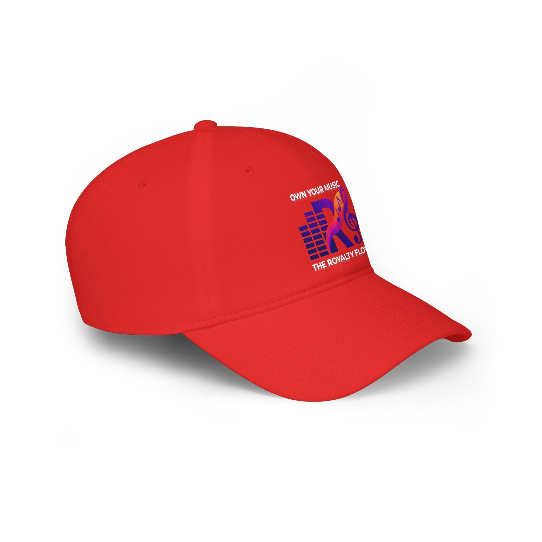 The Royalty Flow Music Logo - Low Profile Baseball Cap
