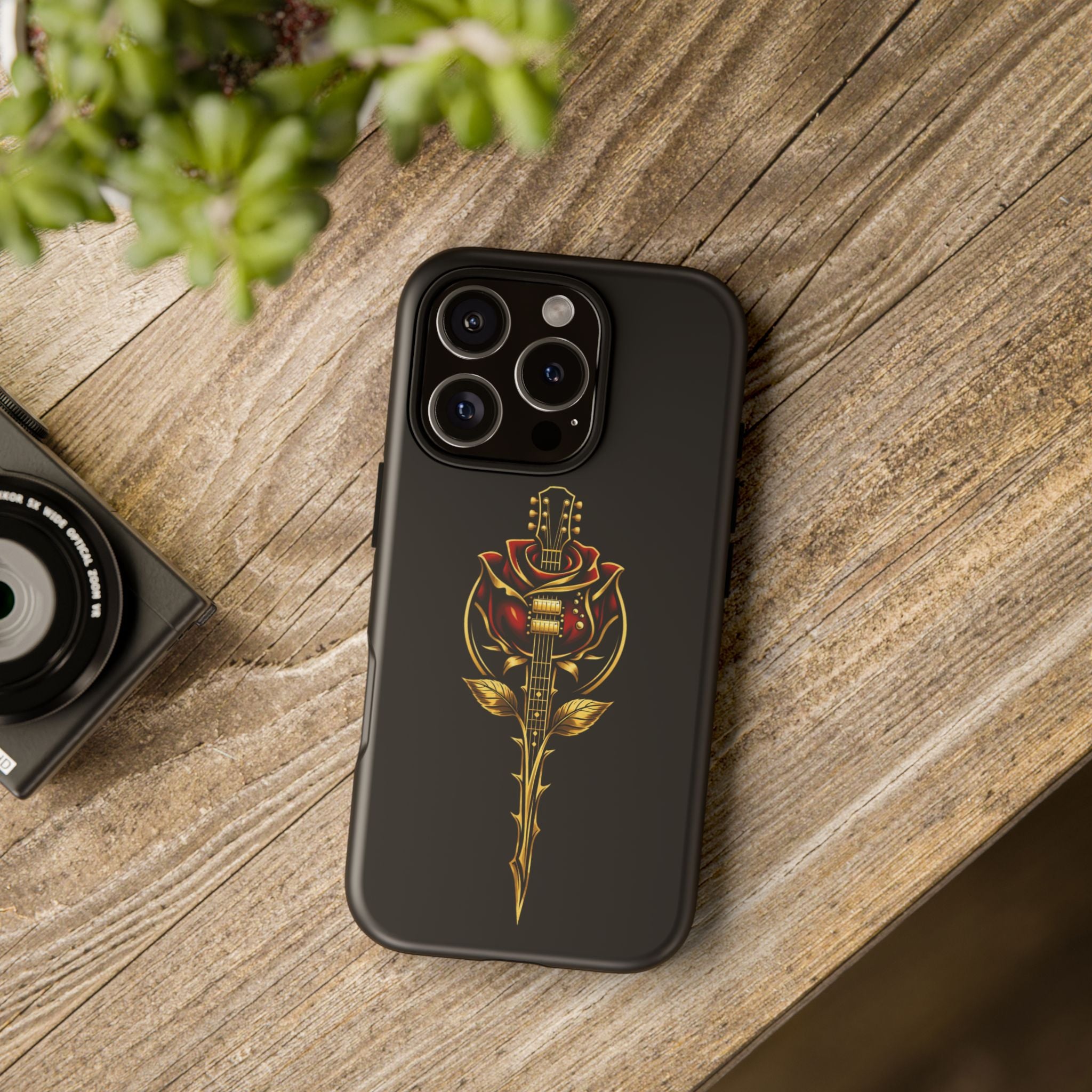Guitar Rose by Know Your Worth 61920 - Cell Phone Case/ Cover