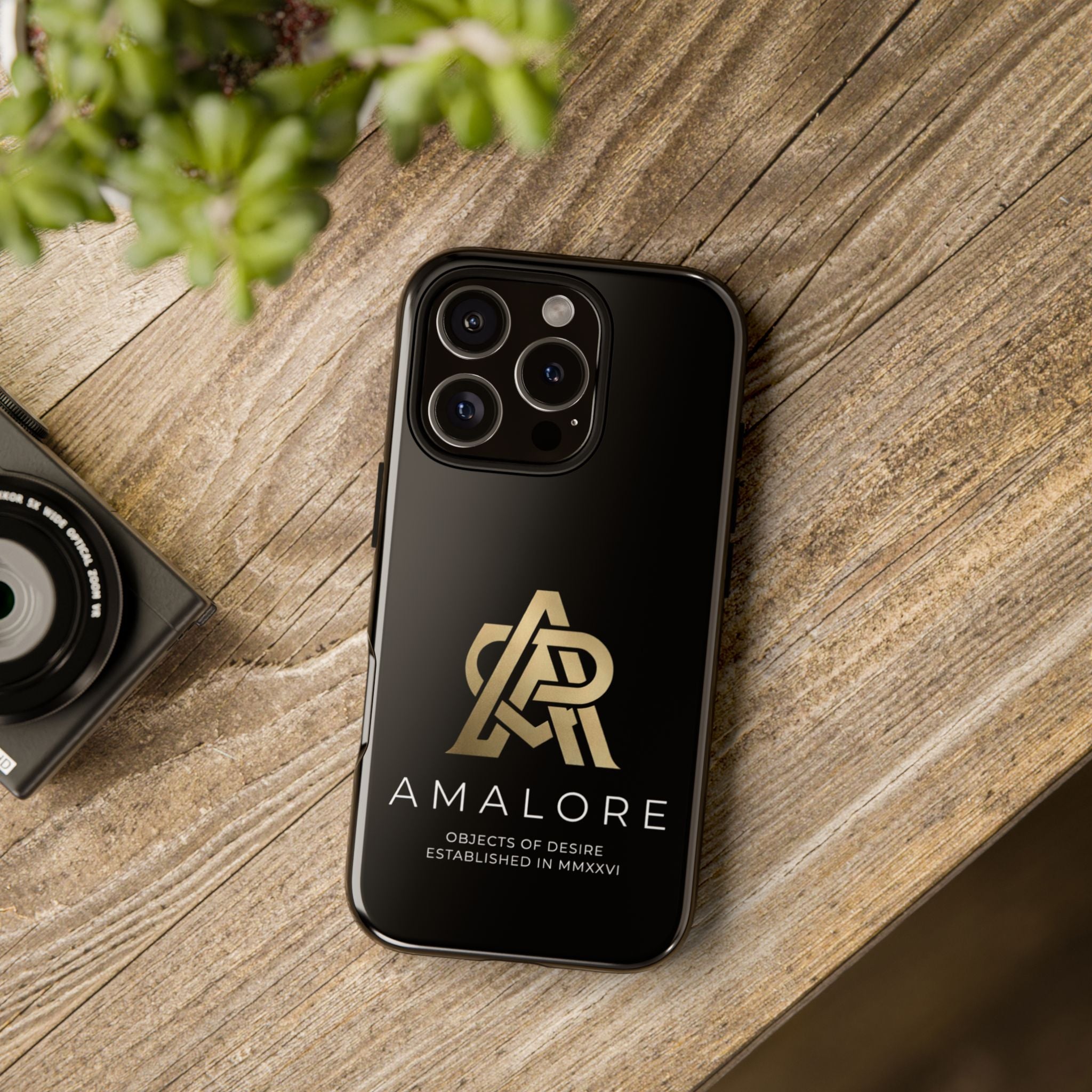 Amalore Designer - Gold Symbol - Cell Phone Case/ Cover