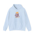 KYW — Inspirational Gold & Burgundy Crown Graphic Hoodie