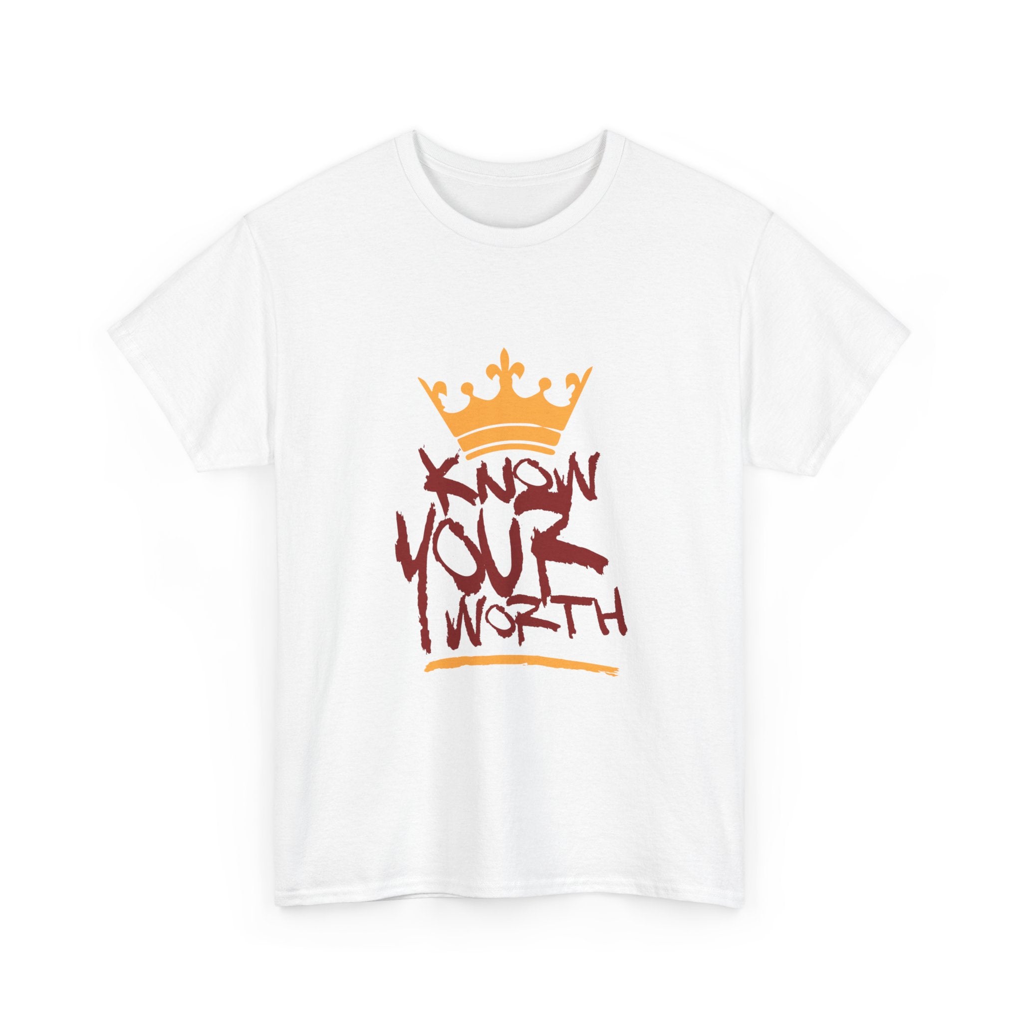 KYW — Inspirational Gold & Burgundy Crown Graphic Tee