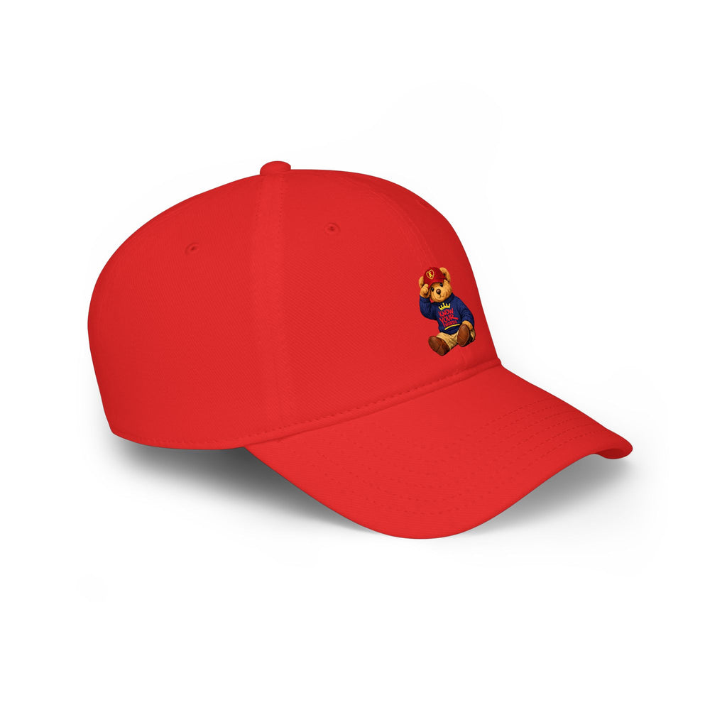 Know Your Worth - Brown Teddy Bear - Low Profile Baseball Cap