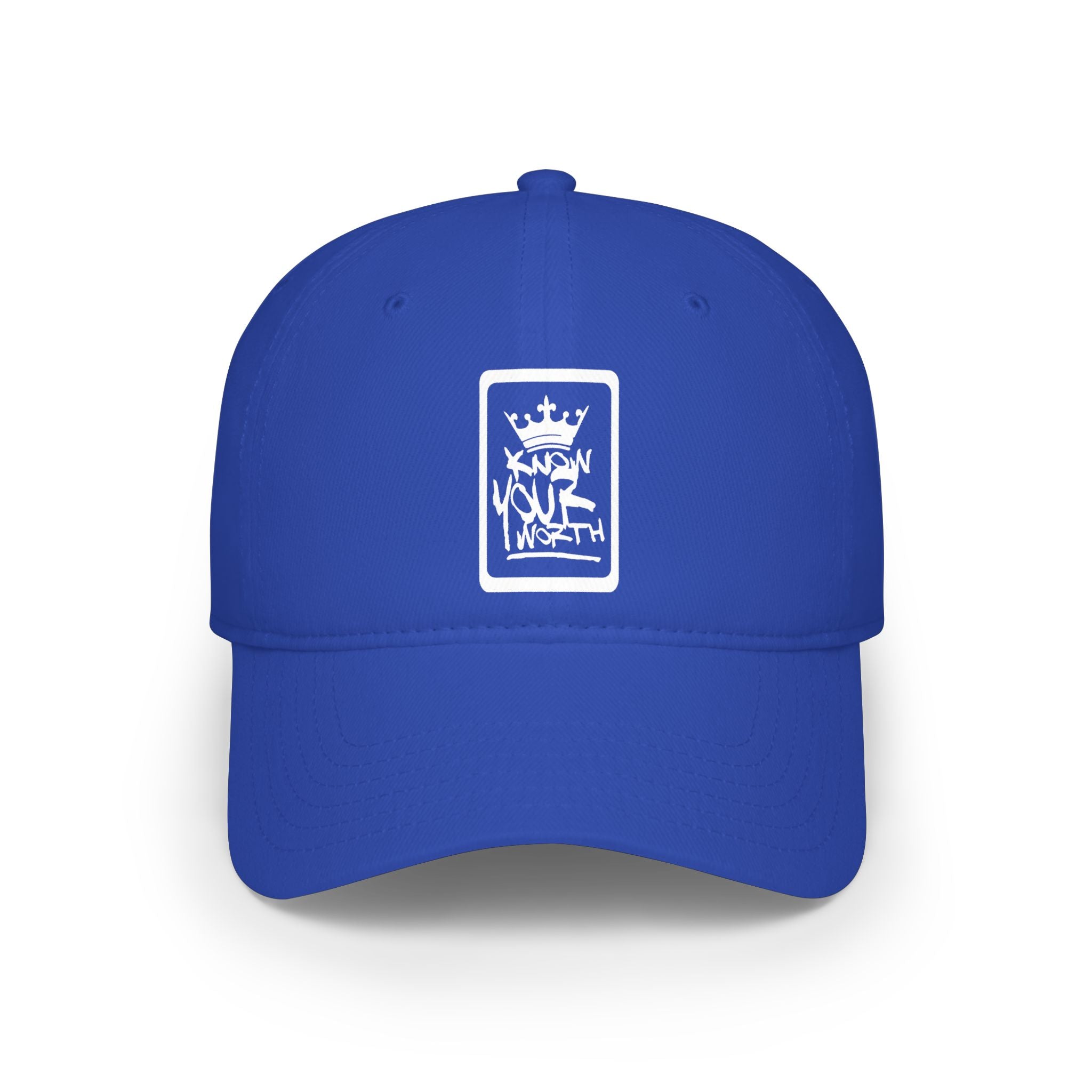 Know Your Worth Emblem - Low Profile Baseball Cap
