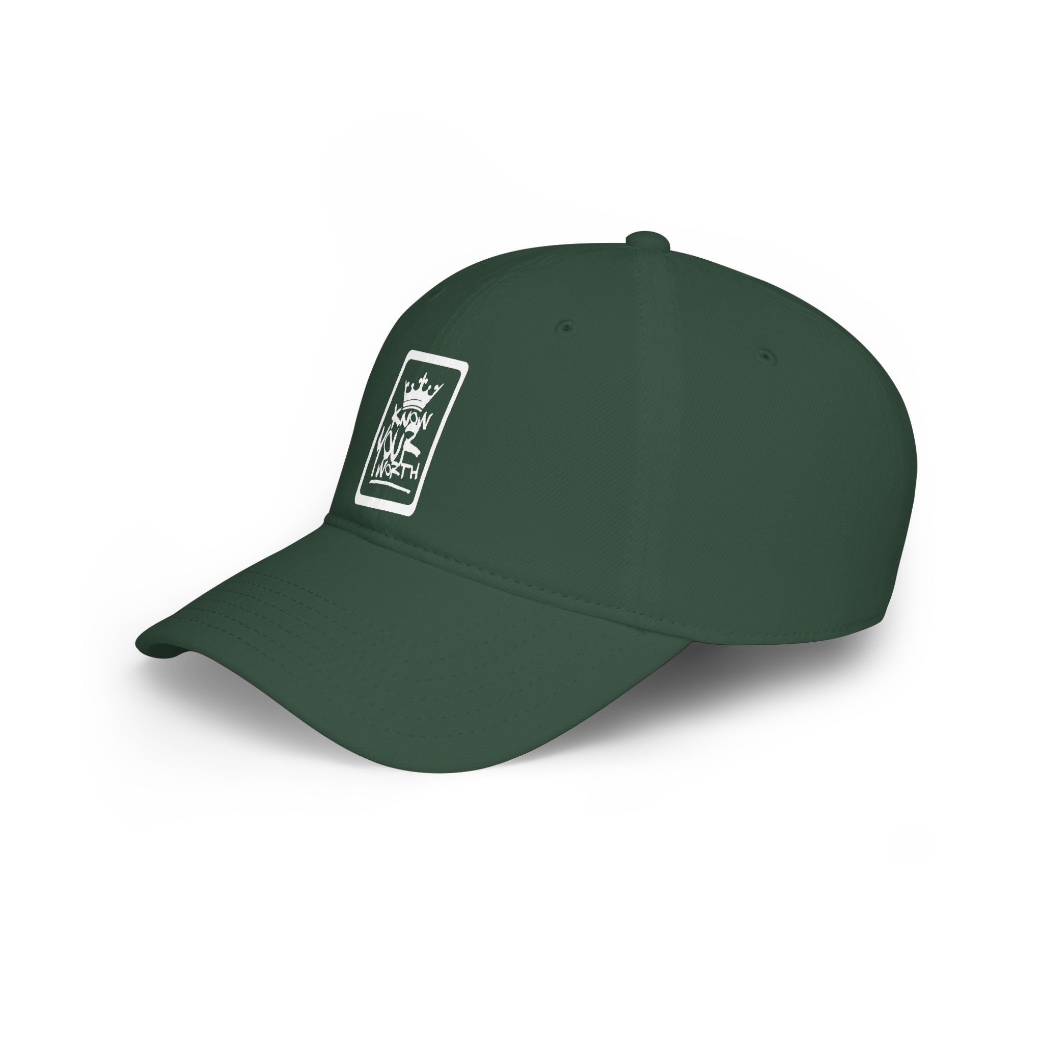 Know Your Worth Emblem - Low Profile Baseball Cap
