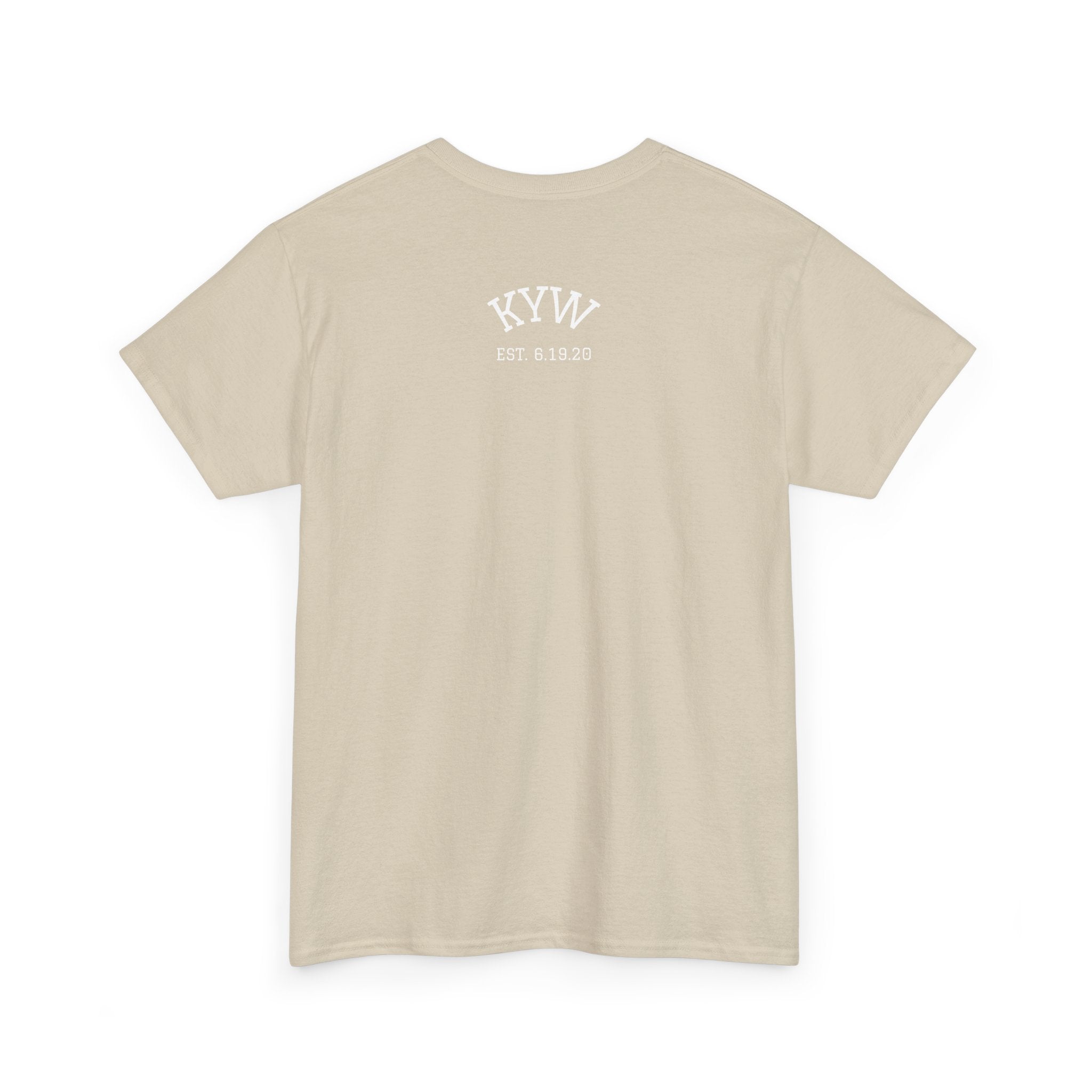 KYW — Inspirational White Crown Graphic Tee