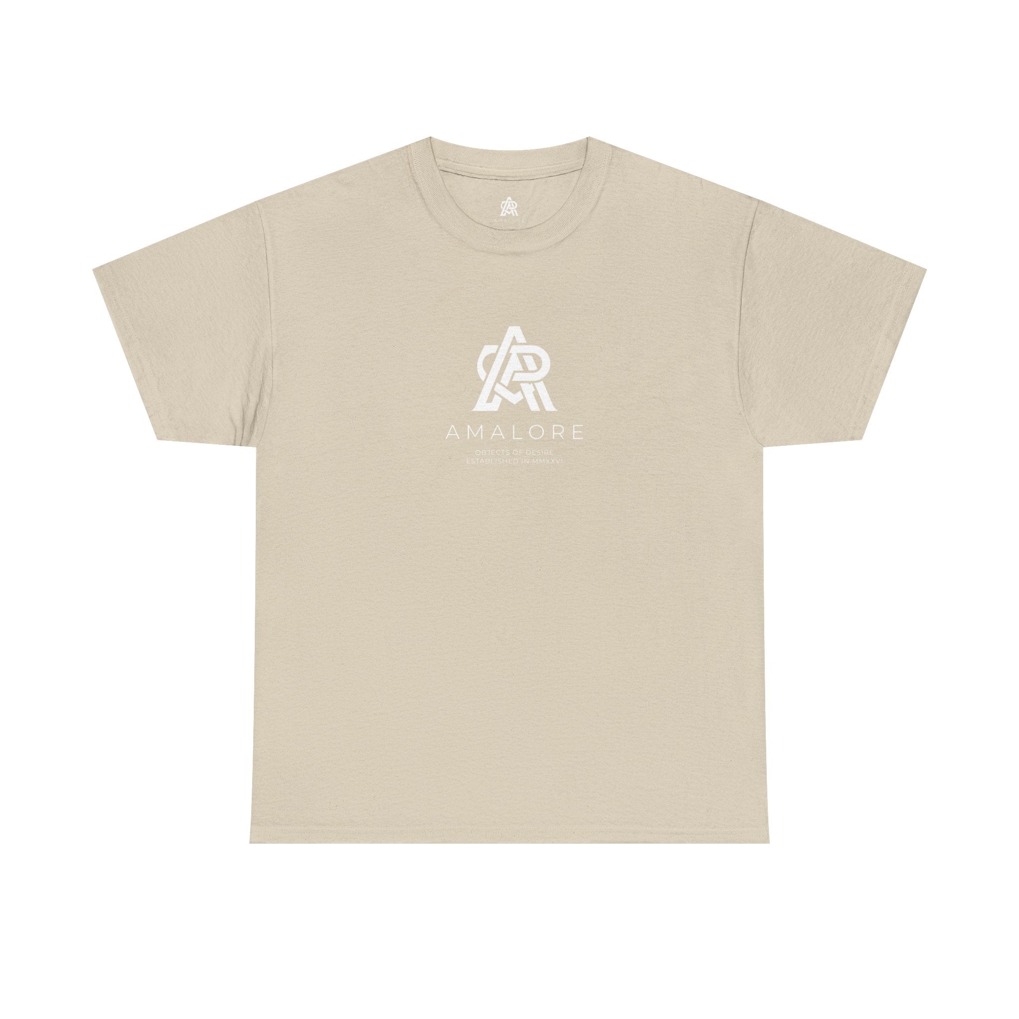 Amalore Designer Tee — Inspirational White Crown Graphic Tee