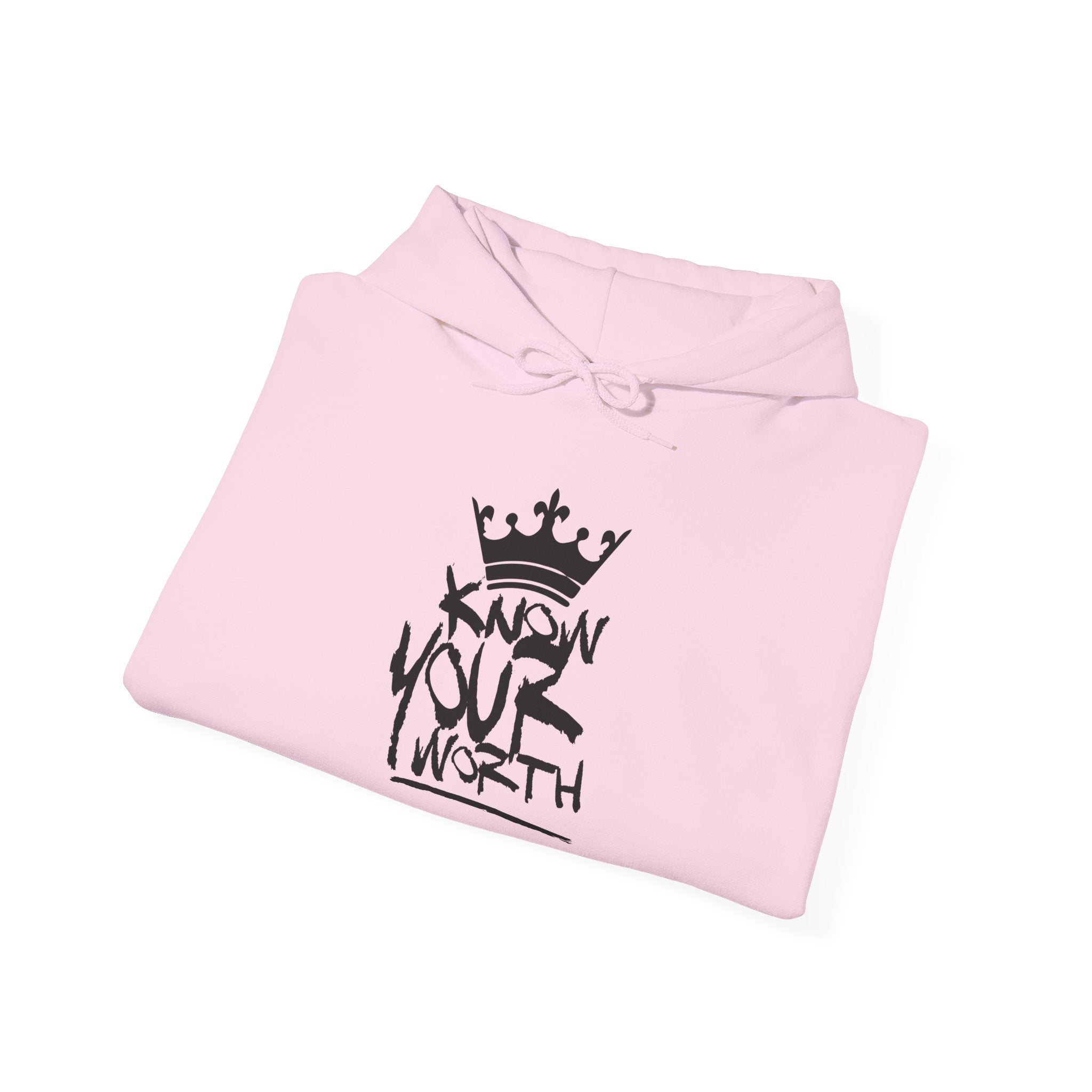 KYW — Inspirational Black Crown Graphic Hoodie