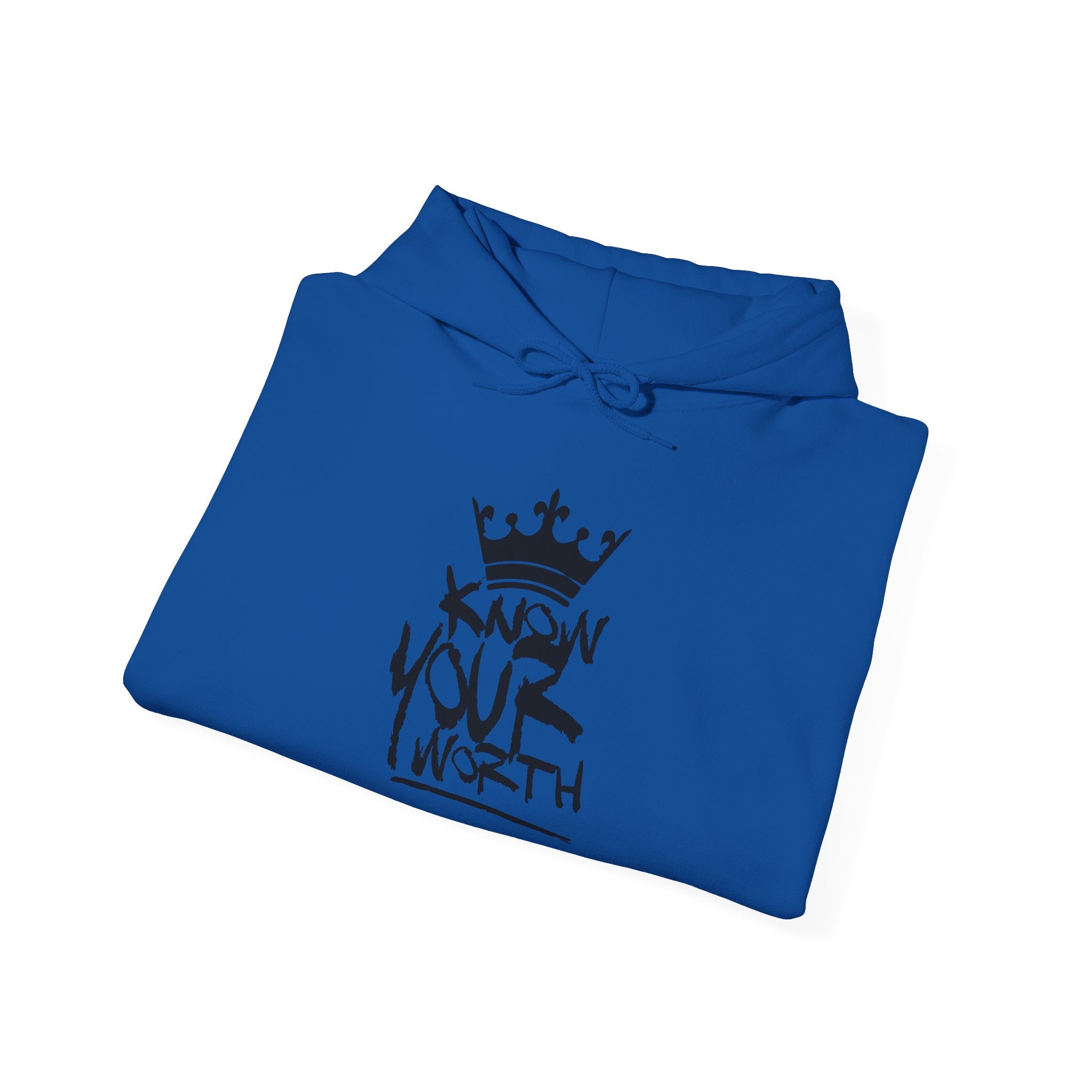 KYW — Inspirational Black Crown Graphic Hoodie