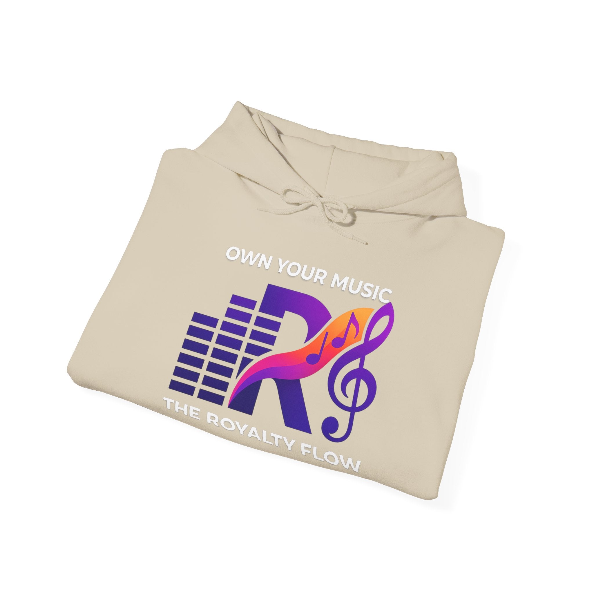 The Royalty Flow Hoodie by KYW — Music Logo - Pullover