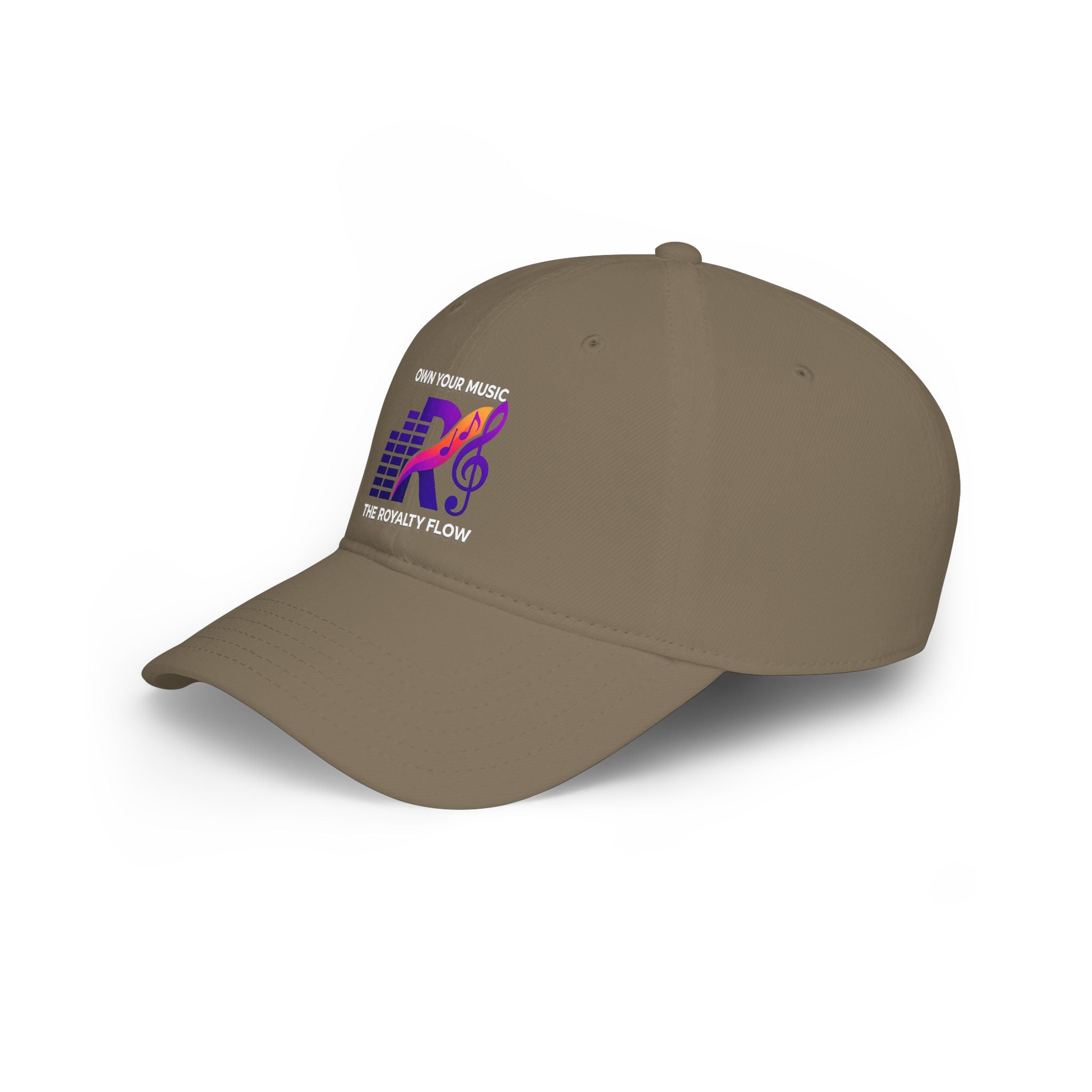The Royalty Flow Music Logo - Low Profile Baseball Cap