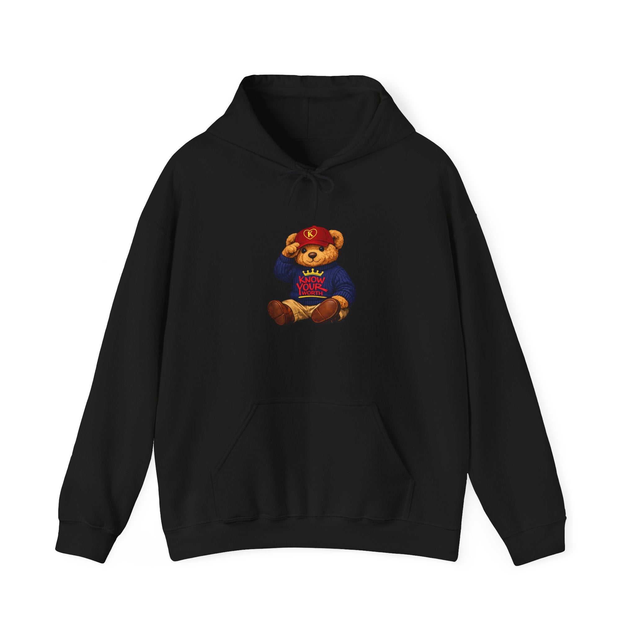 KYW — Inspirational Big Teddy Bear Graphic Hoodie