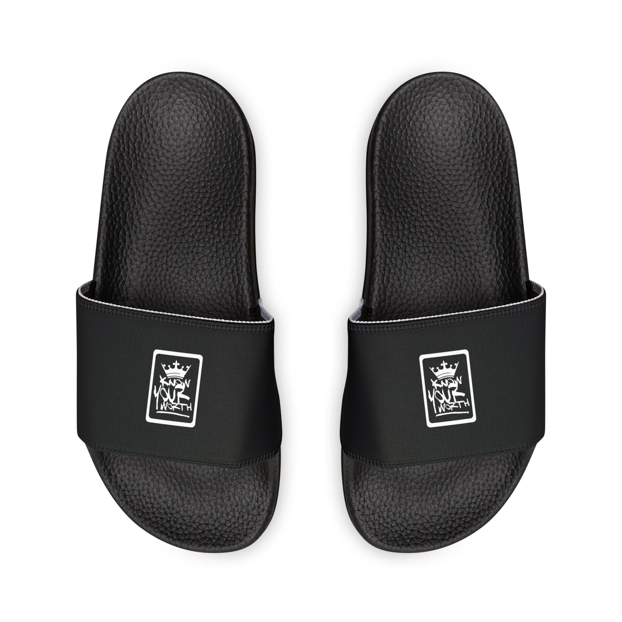 Men's Know Your Worth - Crown Slide with Removable Strap — Vintage