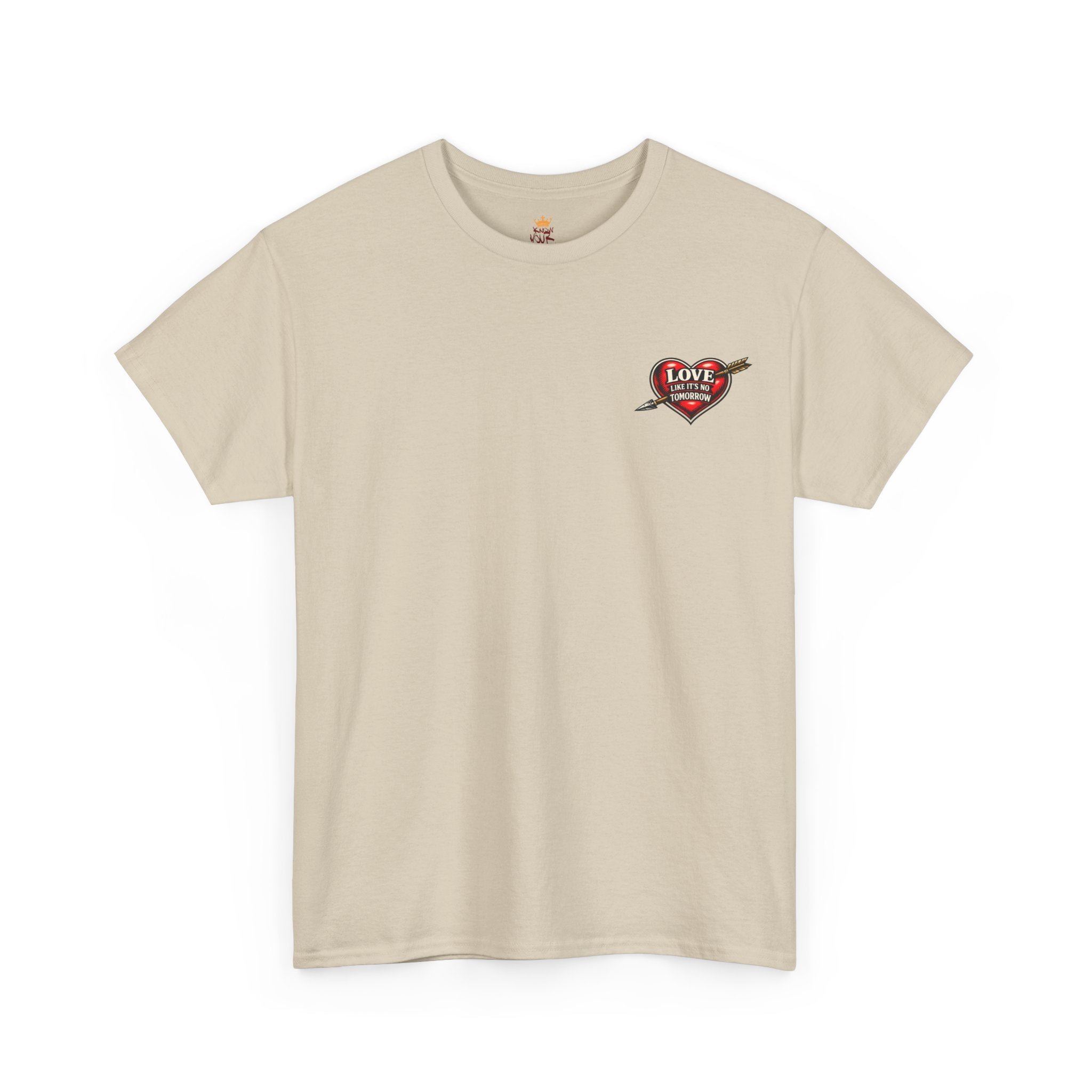 Love Like It's No Tomorrow HEART — Inspirational Tee