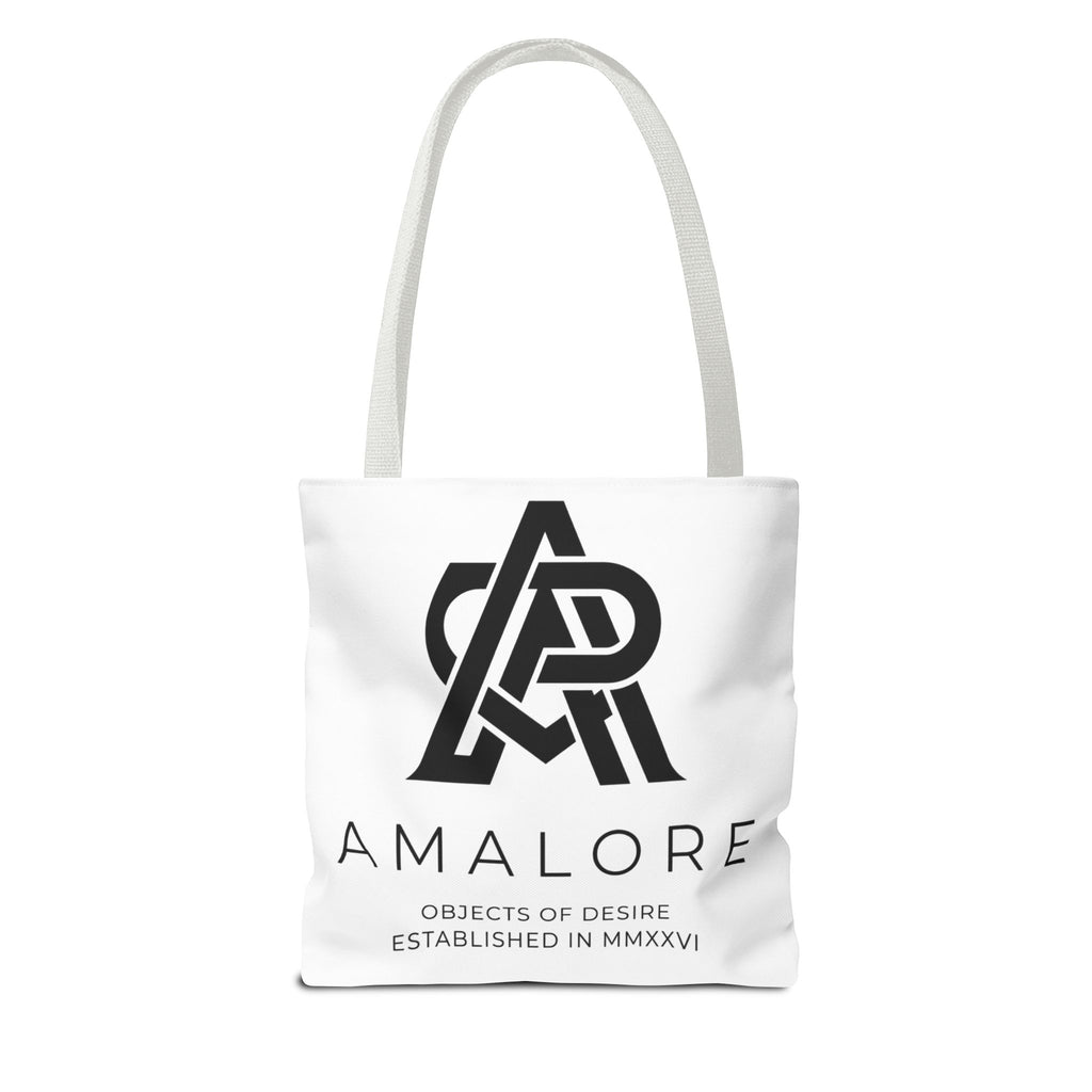 Amalore Designer Tote Bag — Minimalist Branded Canvas Tote