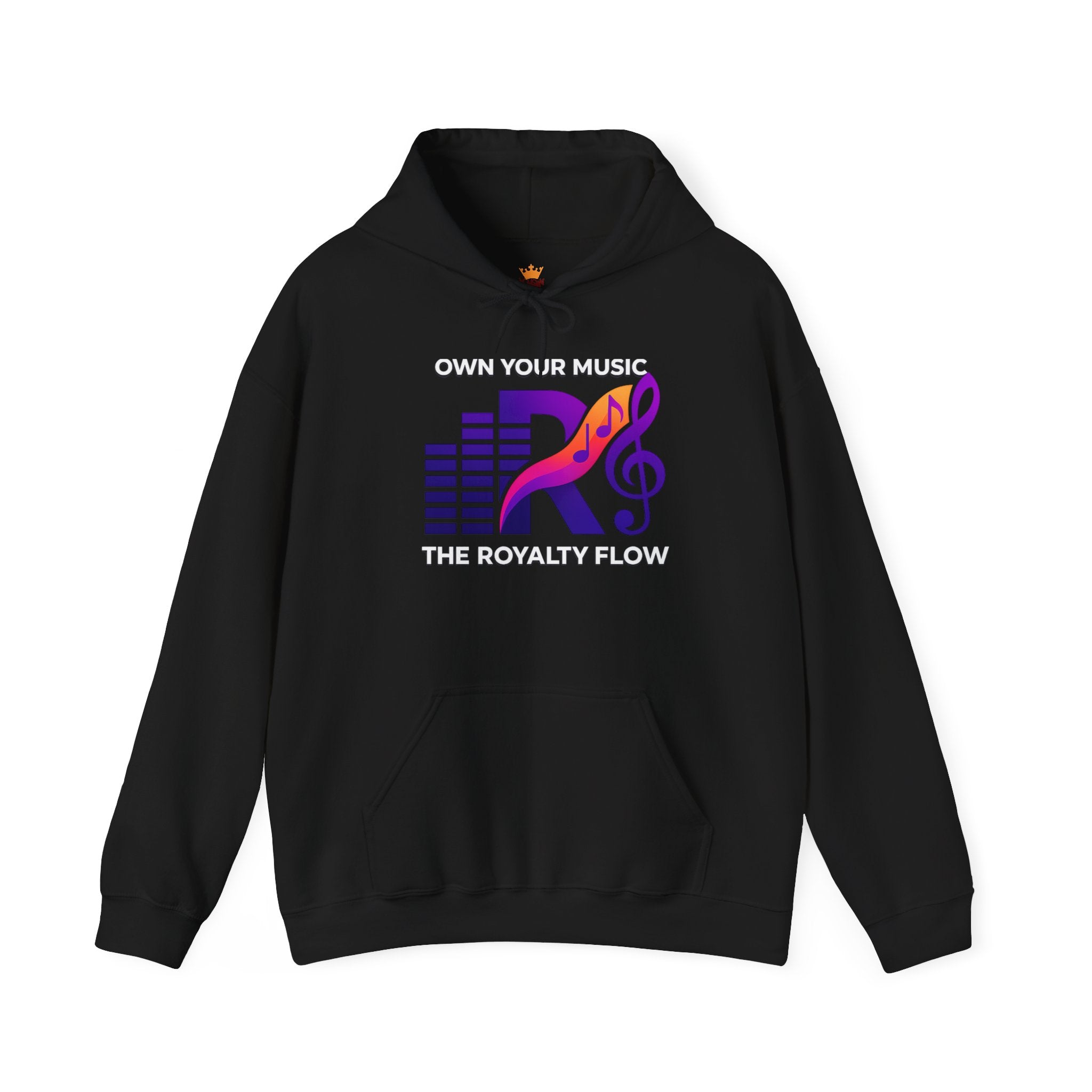 The Royalty Flow Hoodie by KYW — Music Logo - Pullover