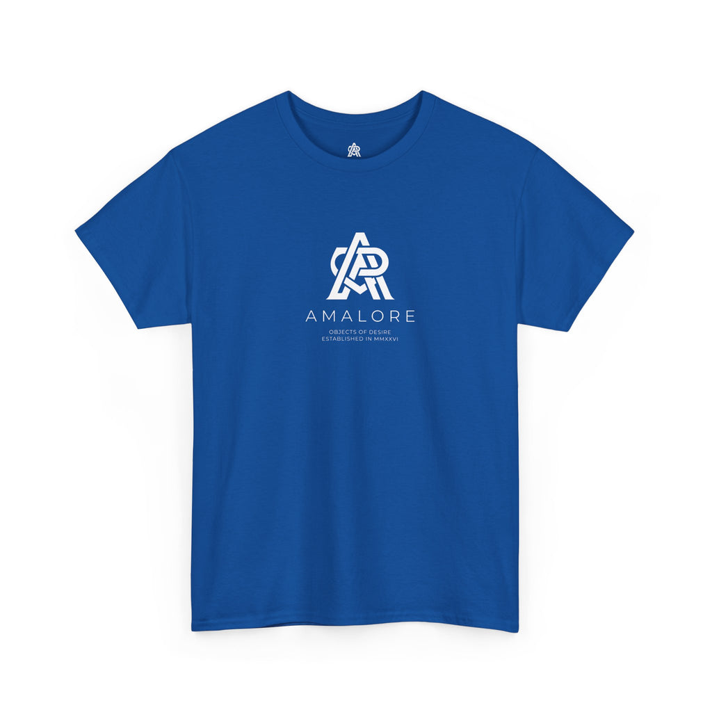 Amalore Designer Tee — Inspirational White Crown Graphic Tee