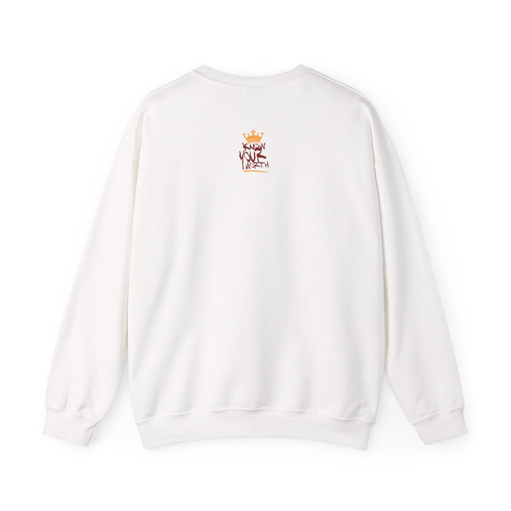 Know Your Worth - Royal KYW Bear Graphic - Crewneck Sweatshirt