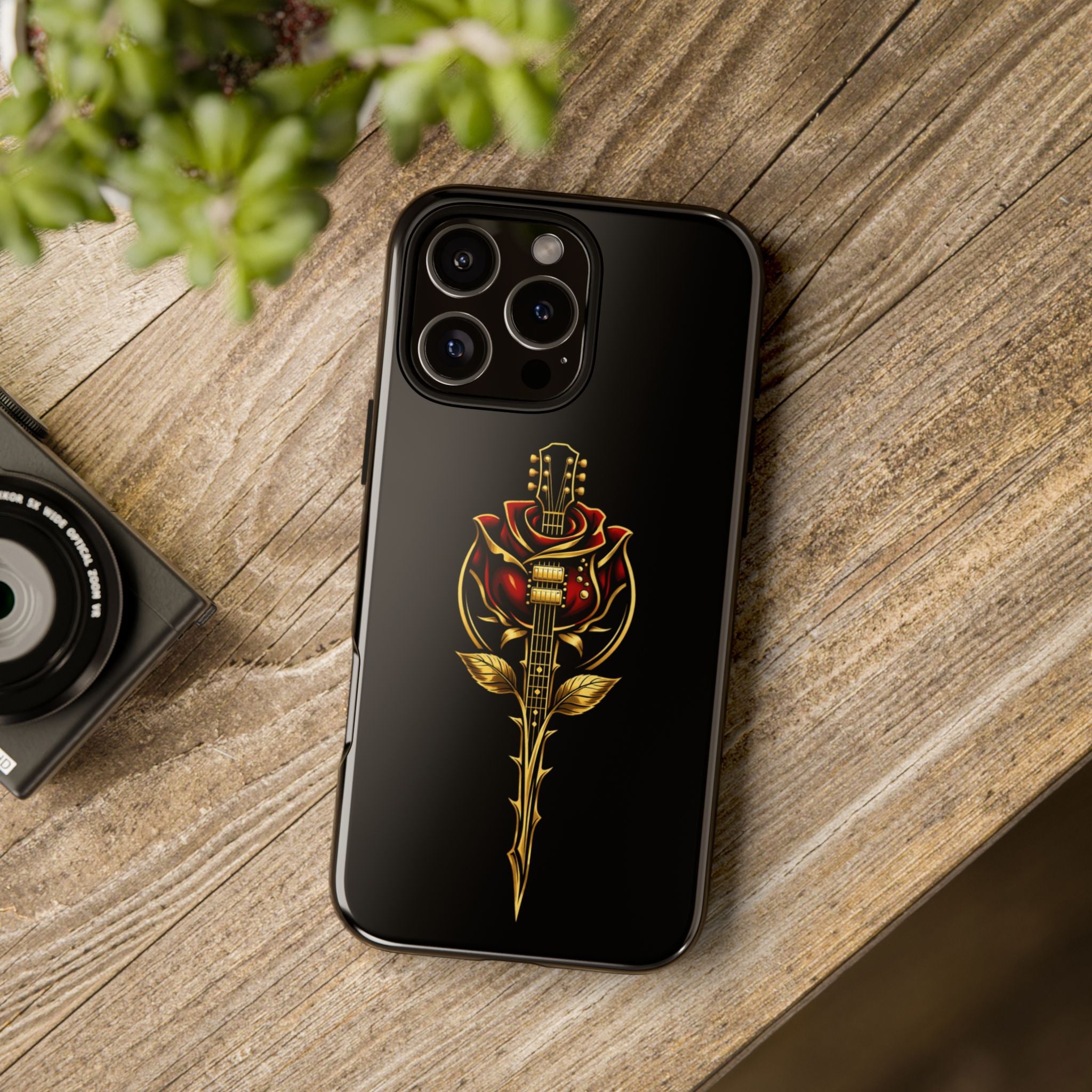 Guitar Rose by Know Your Worth 61920 - Cell Phone Case/ Cover