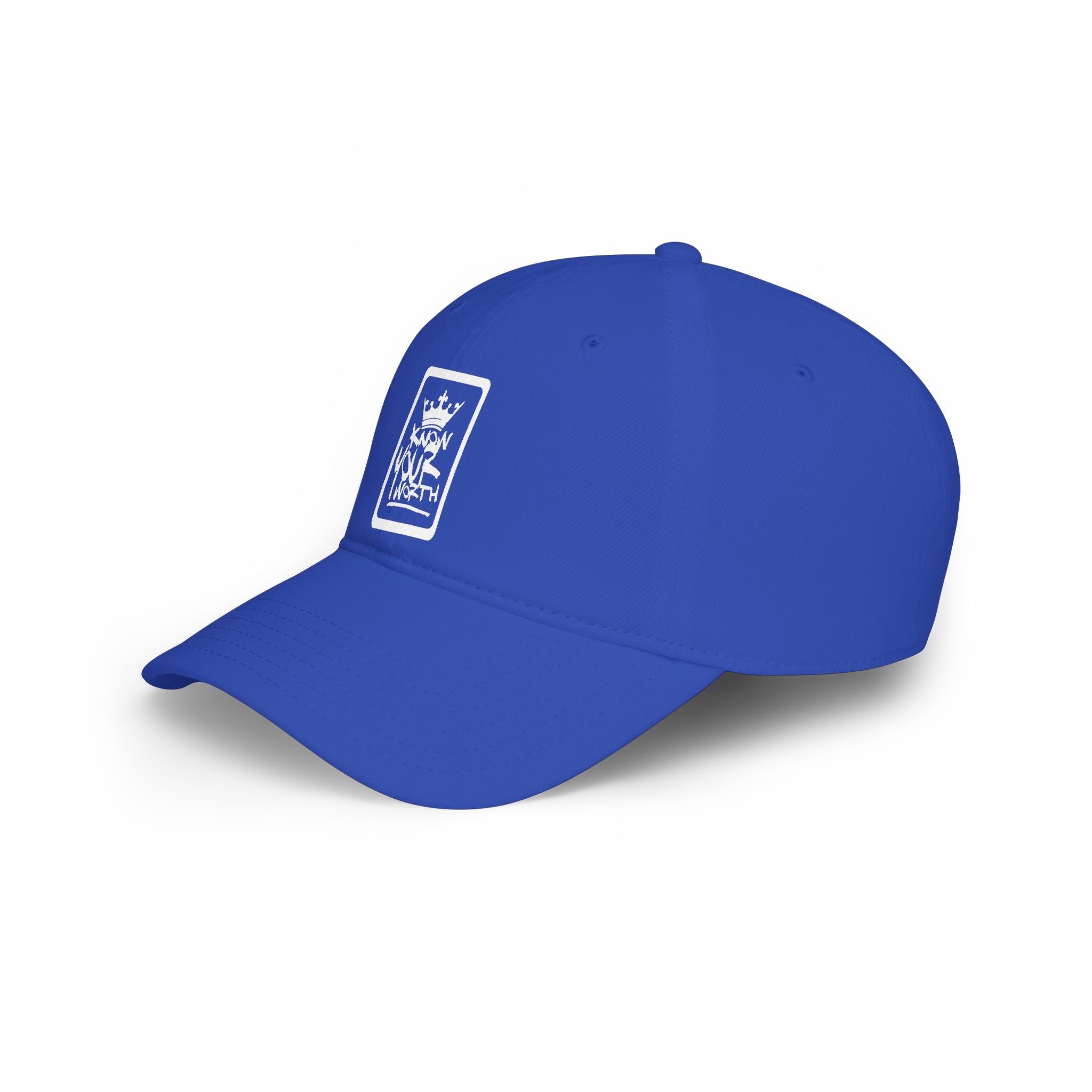 Know Your Worth Emblem - Low Profile Baseball Cap