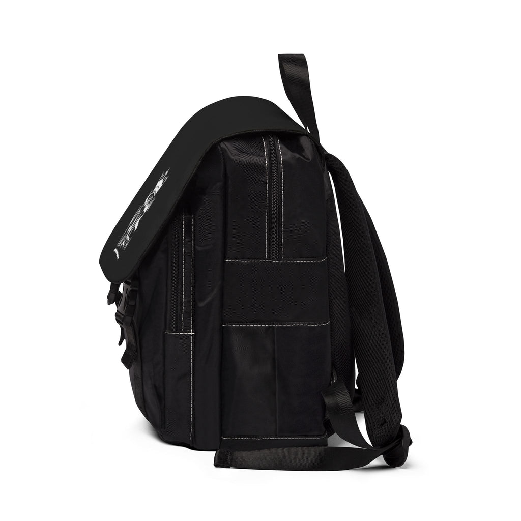 Know Your Worth Designer Crown Logo Casual Shoulder Backpack